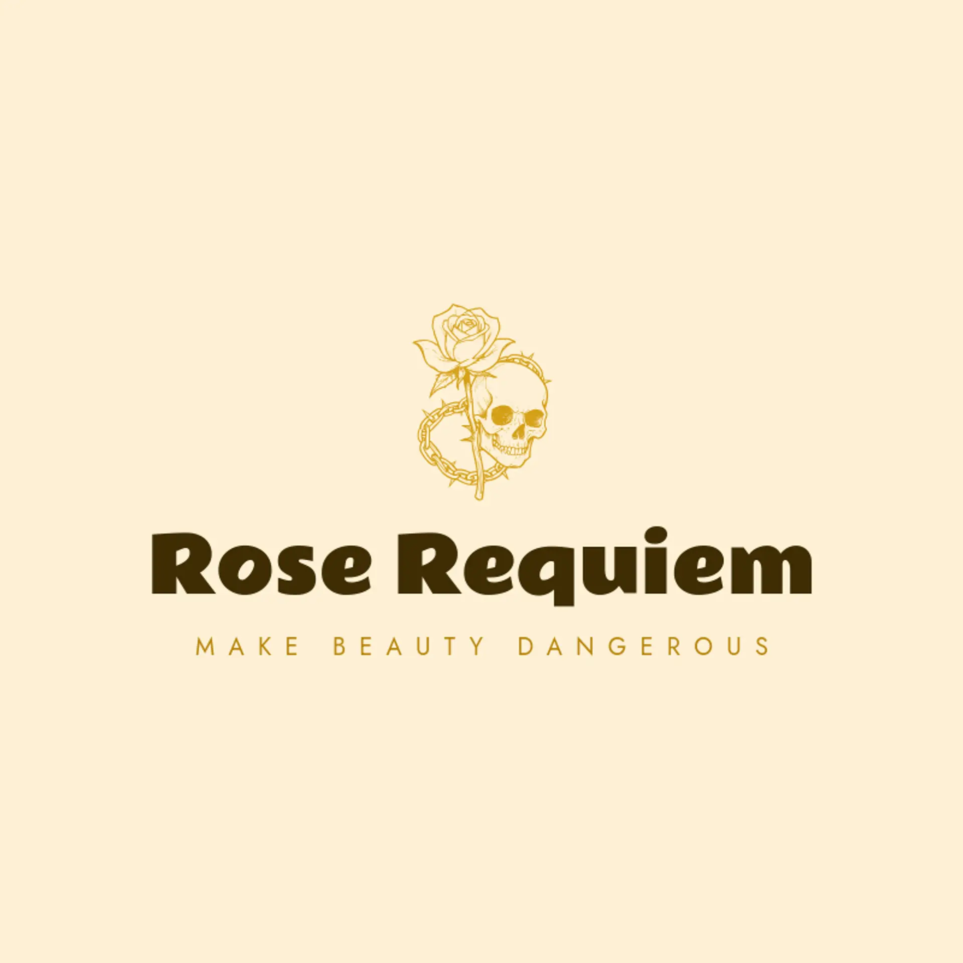 Rose Requiem logo for metal band