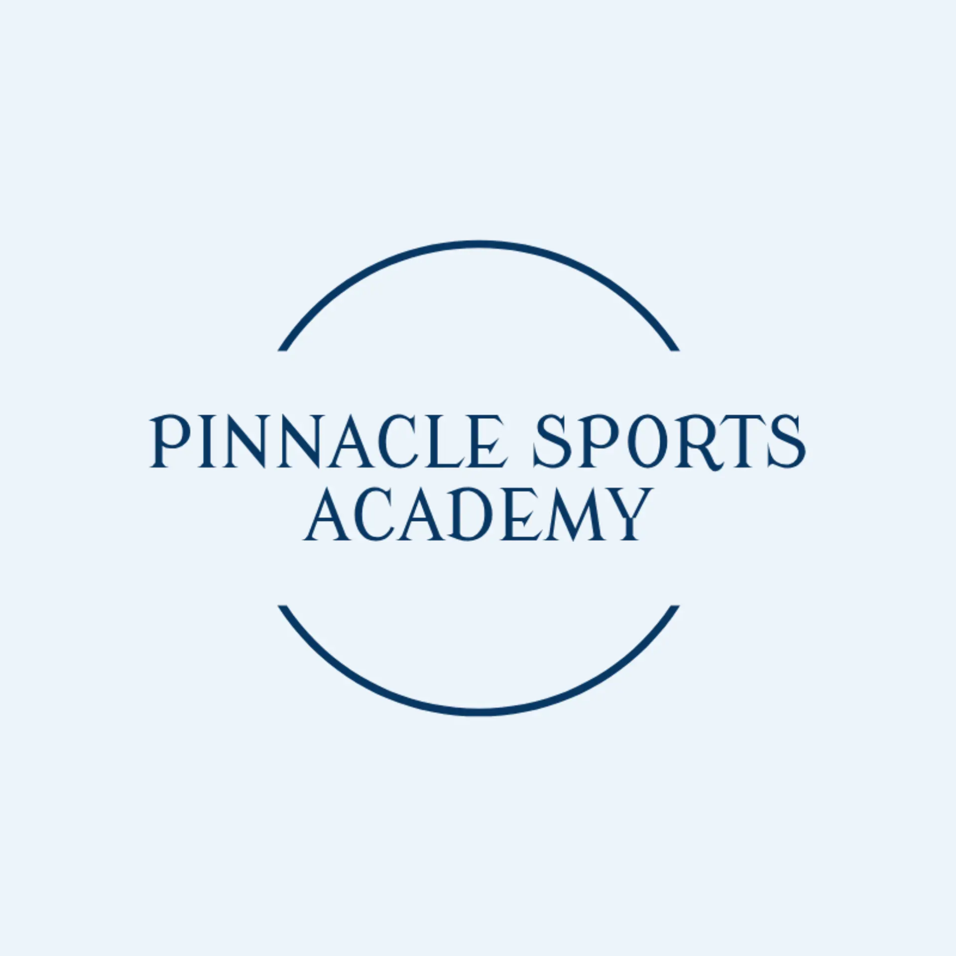Pinnacle Sports Academy logo for sports academy