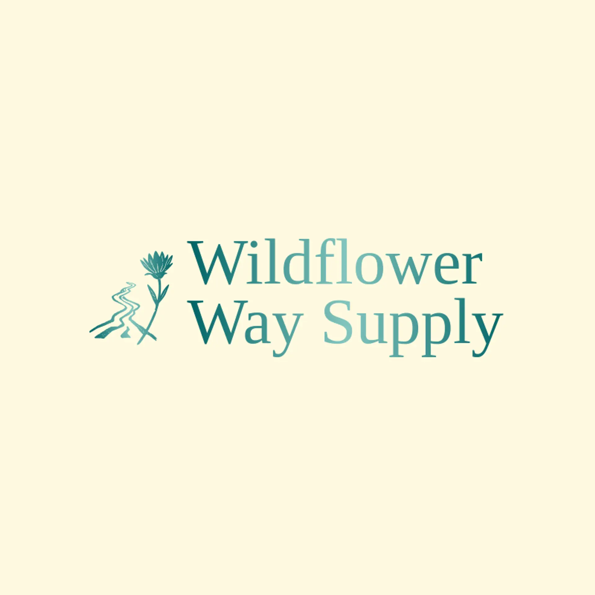Wildflower Way Supply logo for trail