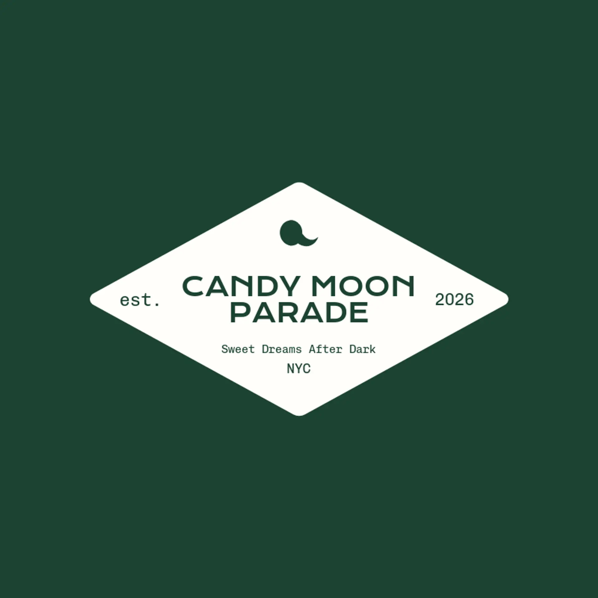 Candy Moon Parade logo for halloween