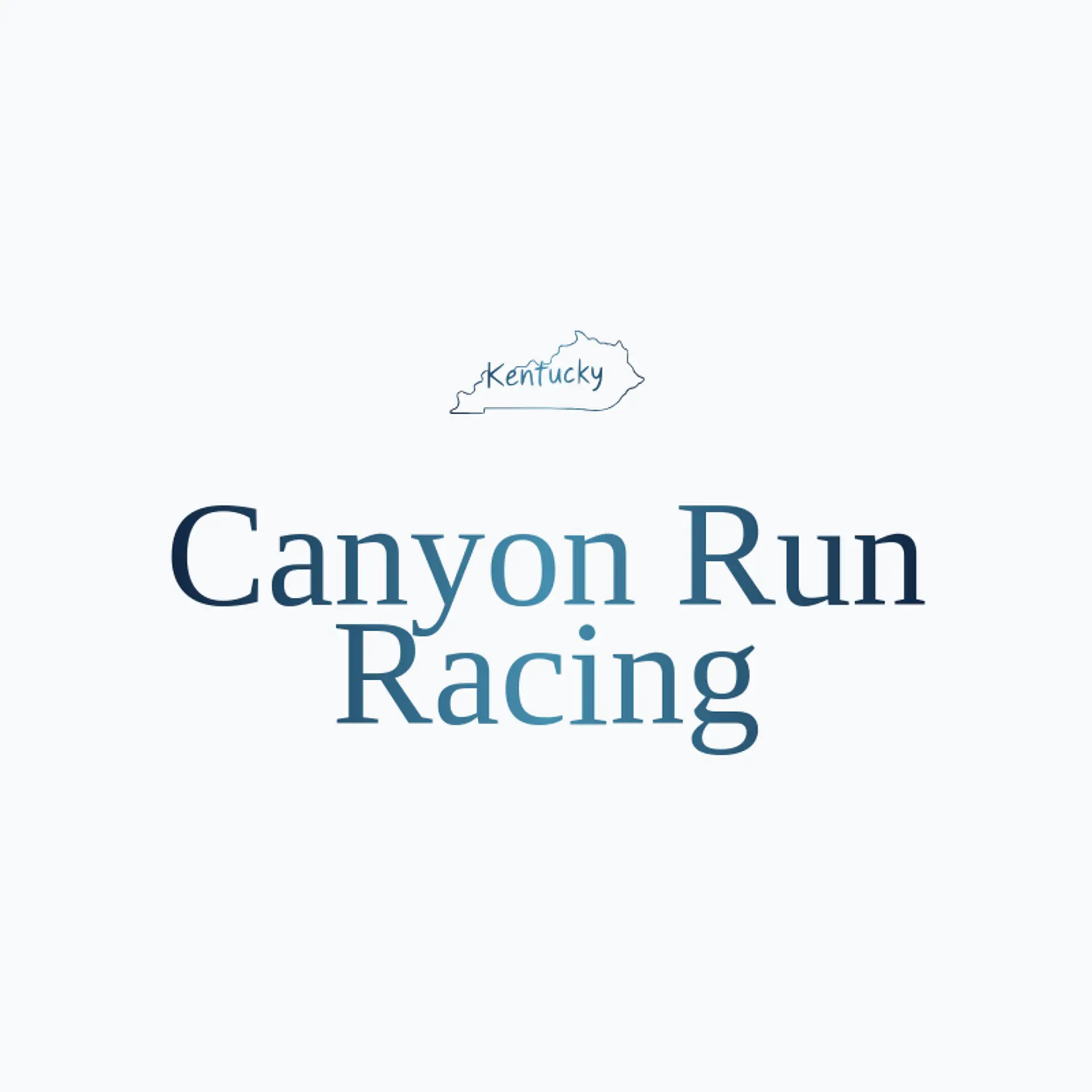 Canyon Run Racing logo for kentucky