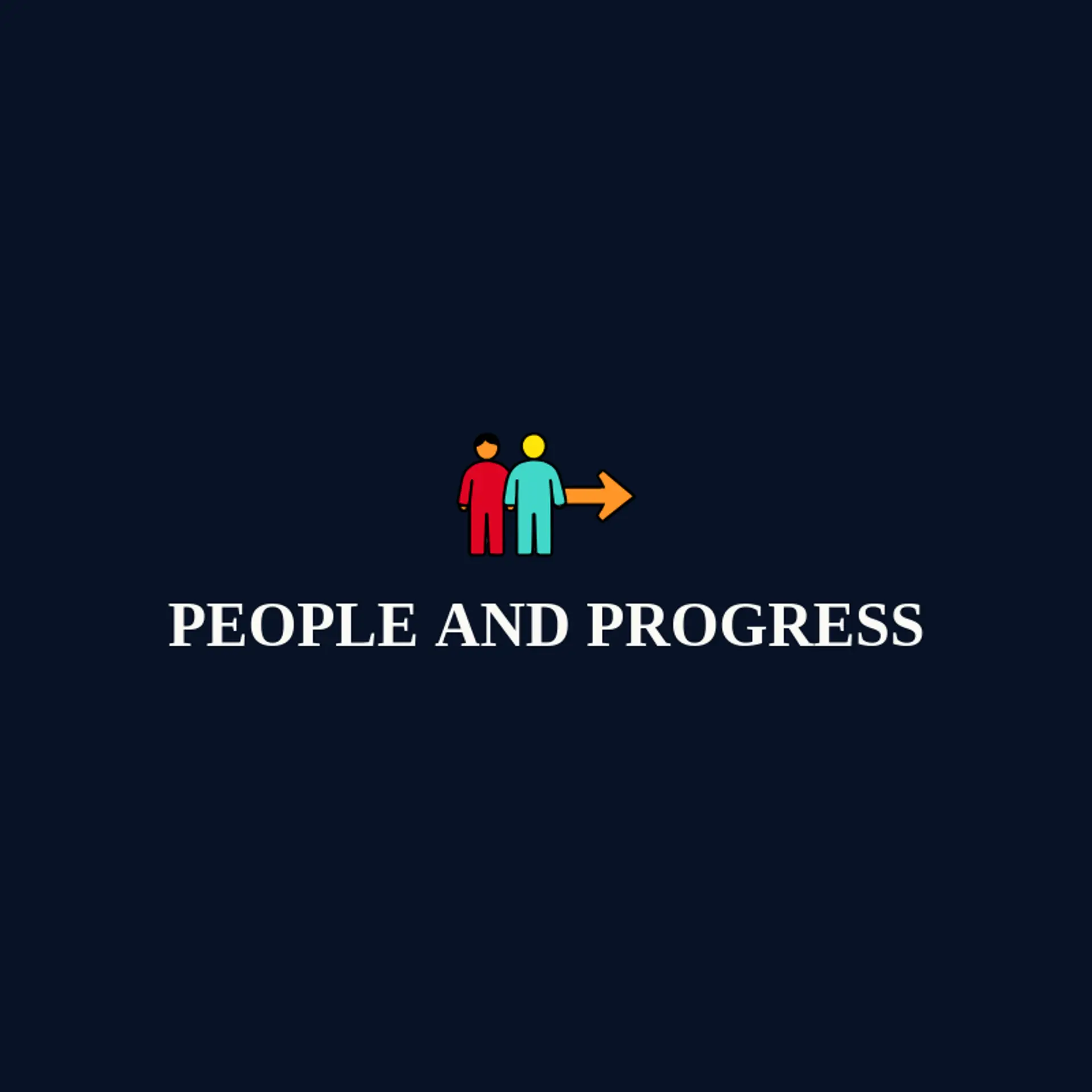 People and Progress logo for democracy