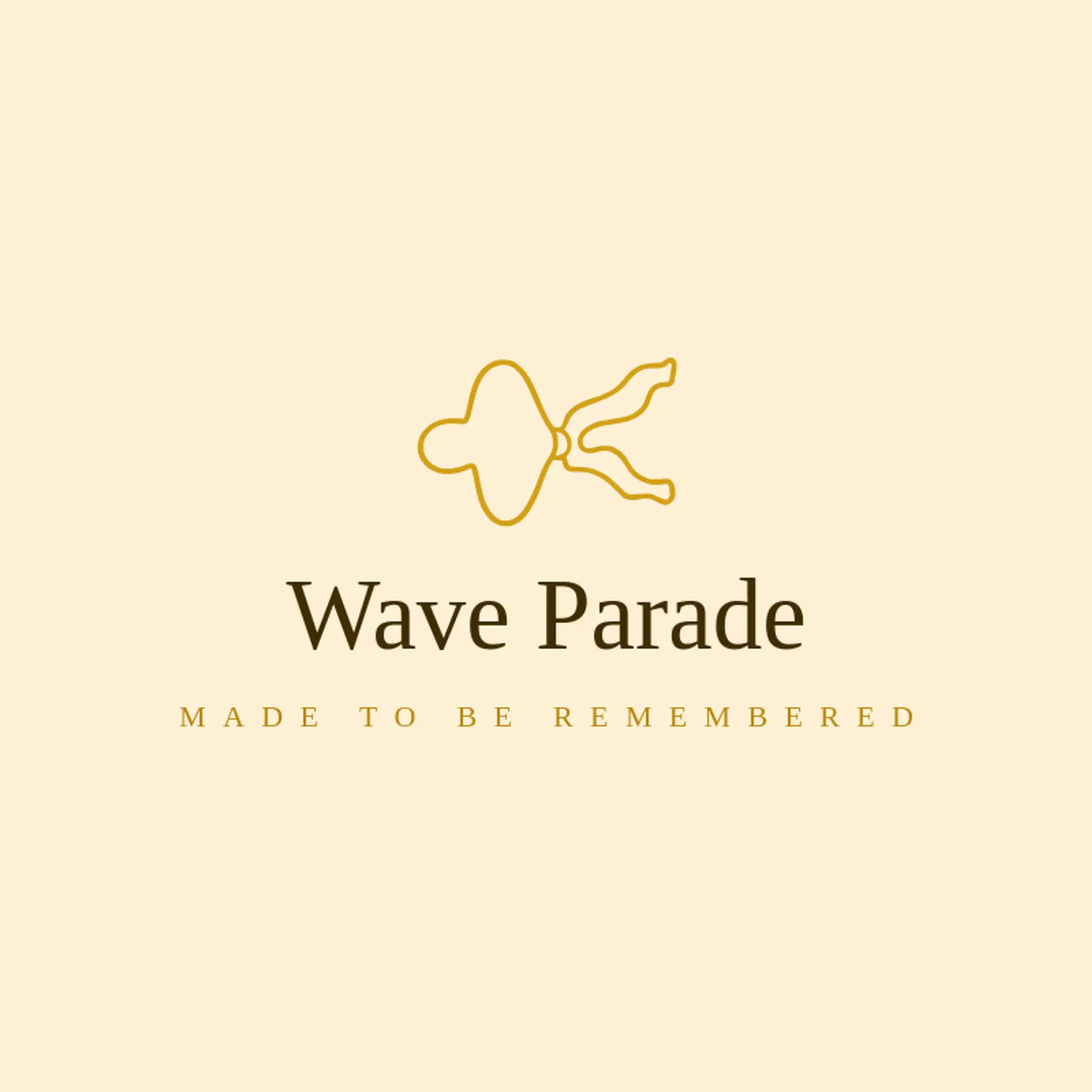 Wave Parade logo for sound wave