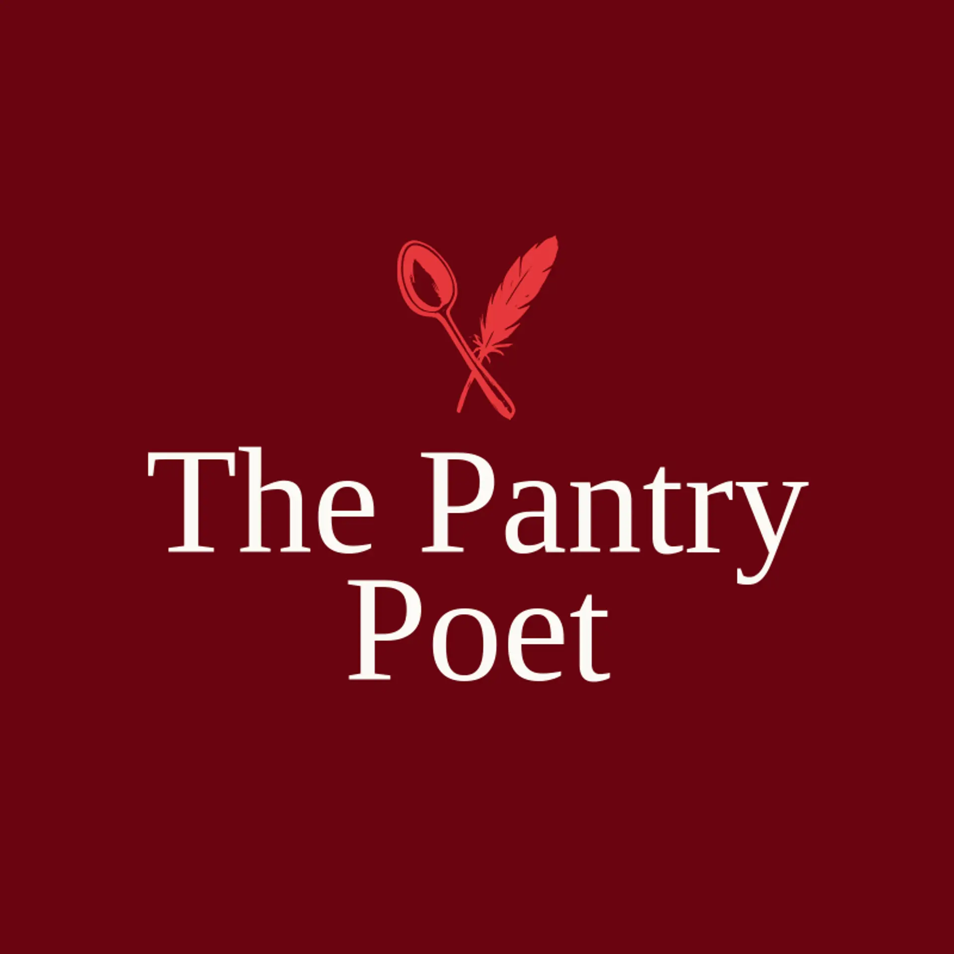 The Pantry Poet logo for spoon