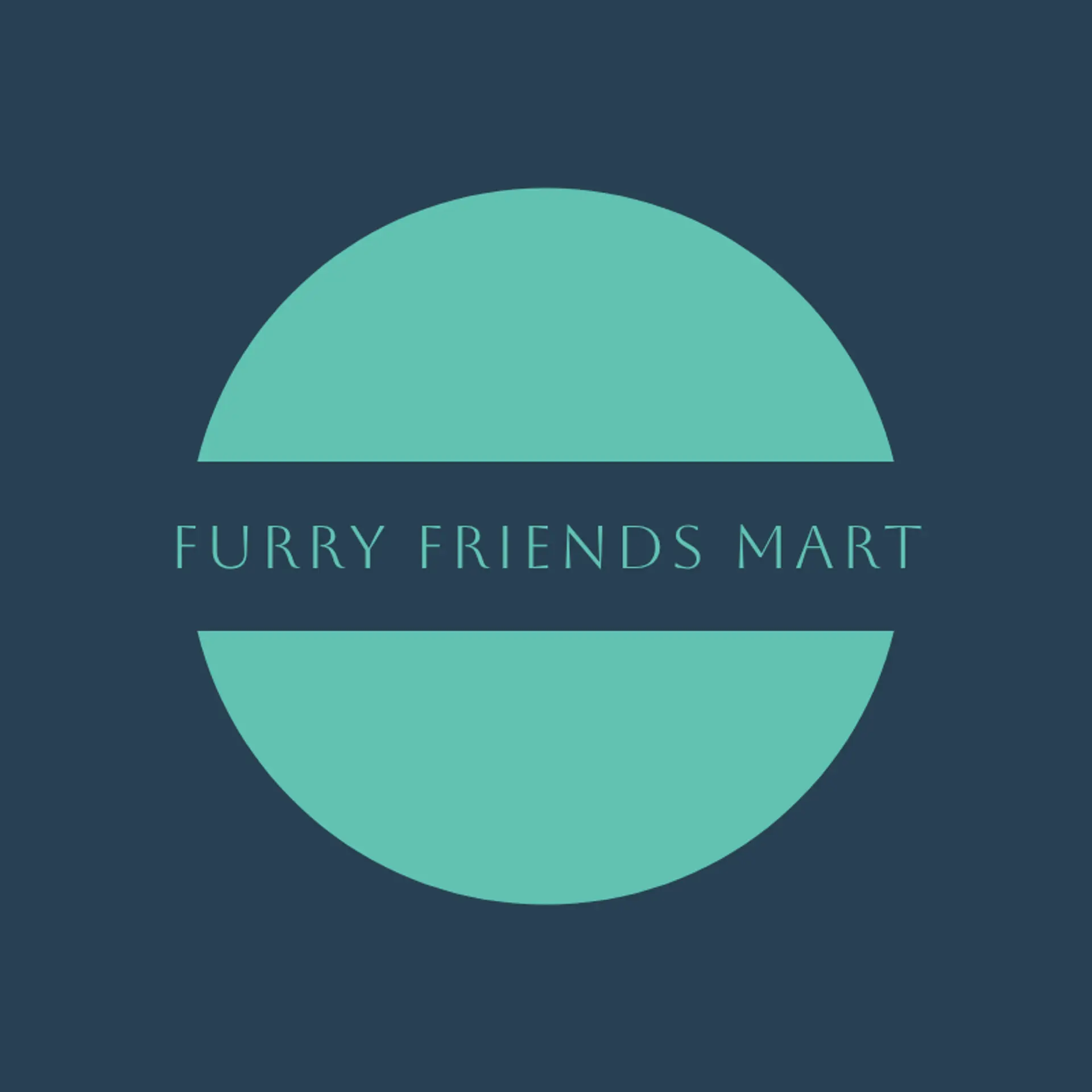 Furry Friends Mart logo for pet store