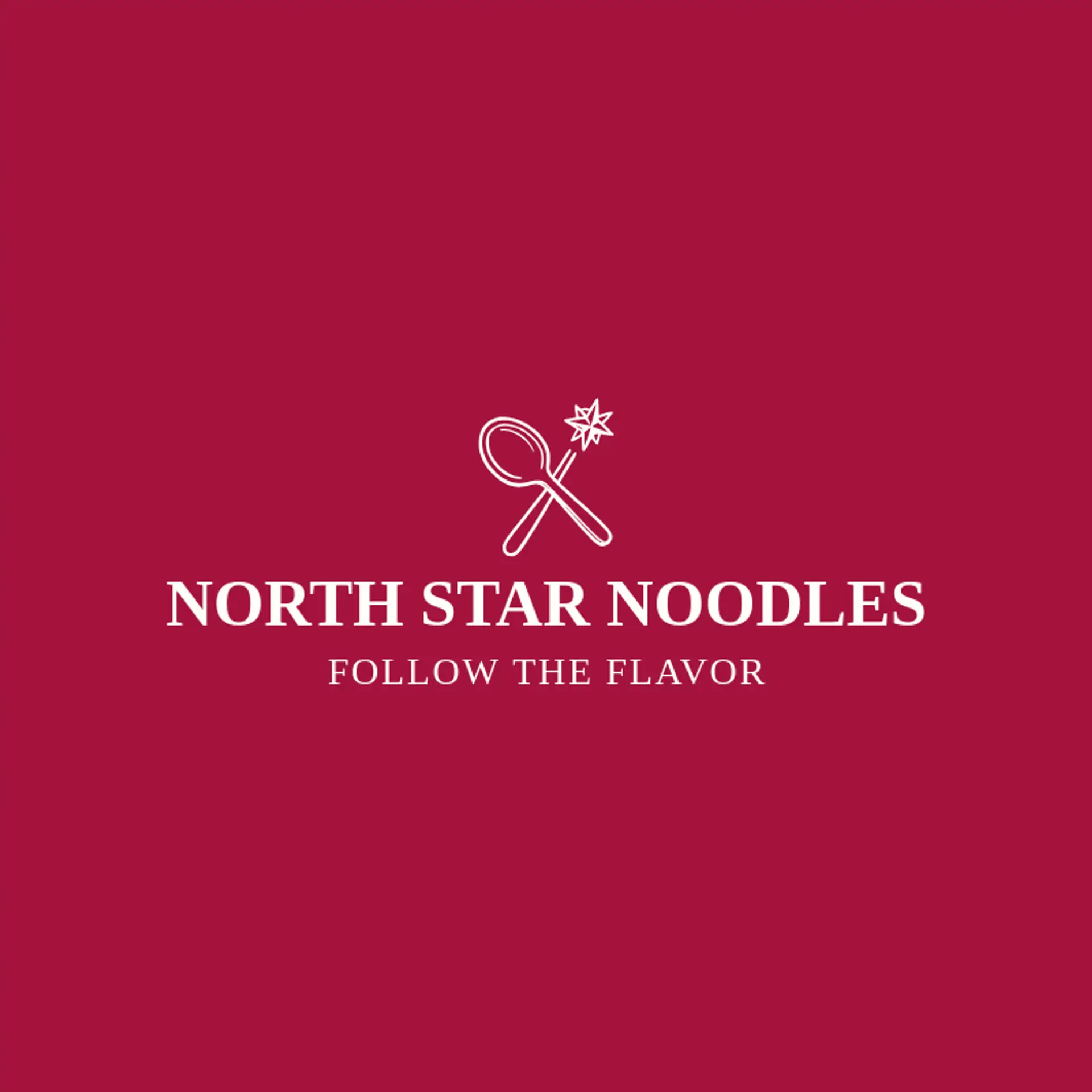 North Star Noodles logo for spoon