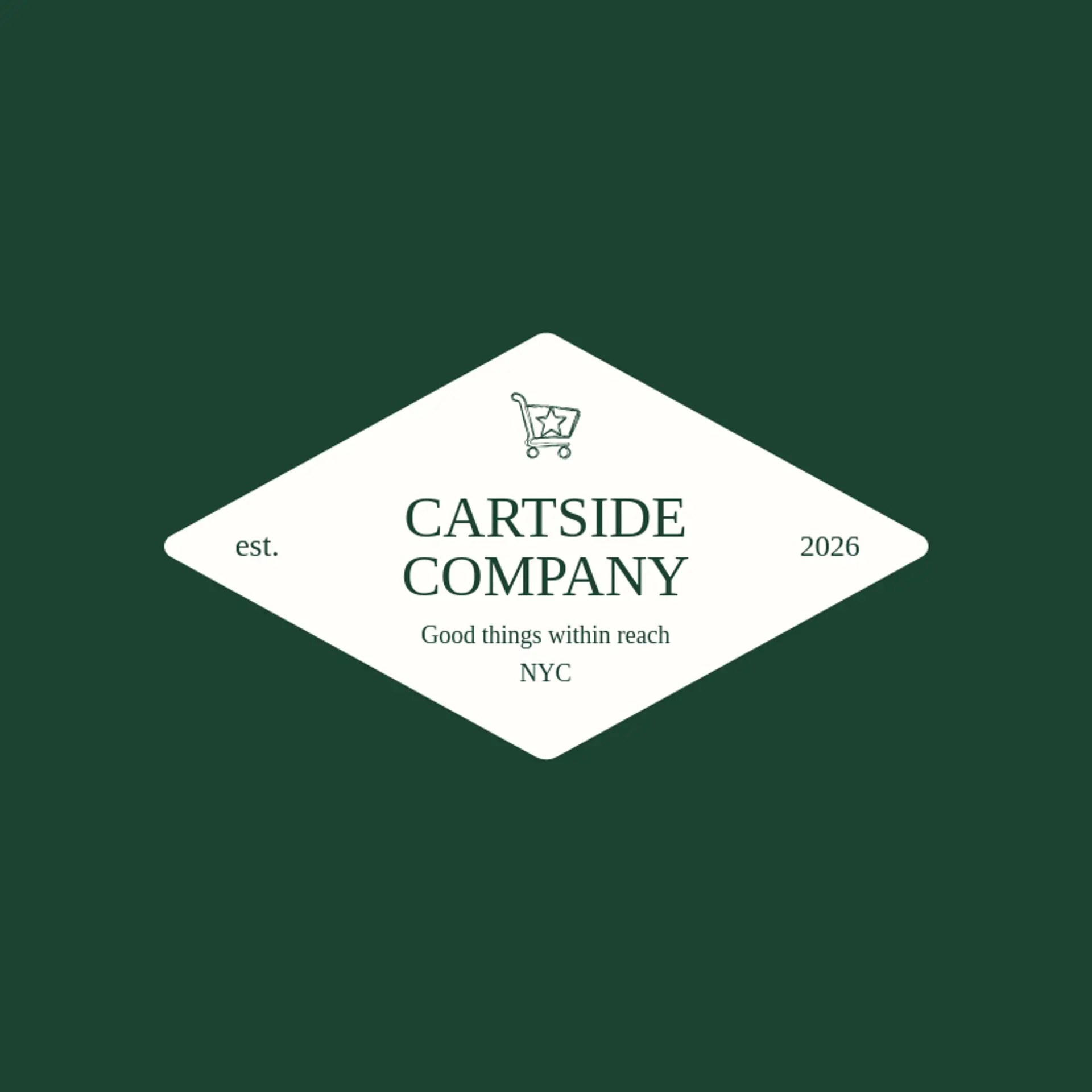 Cartside Company logo for cart