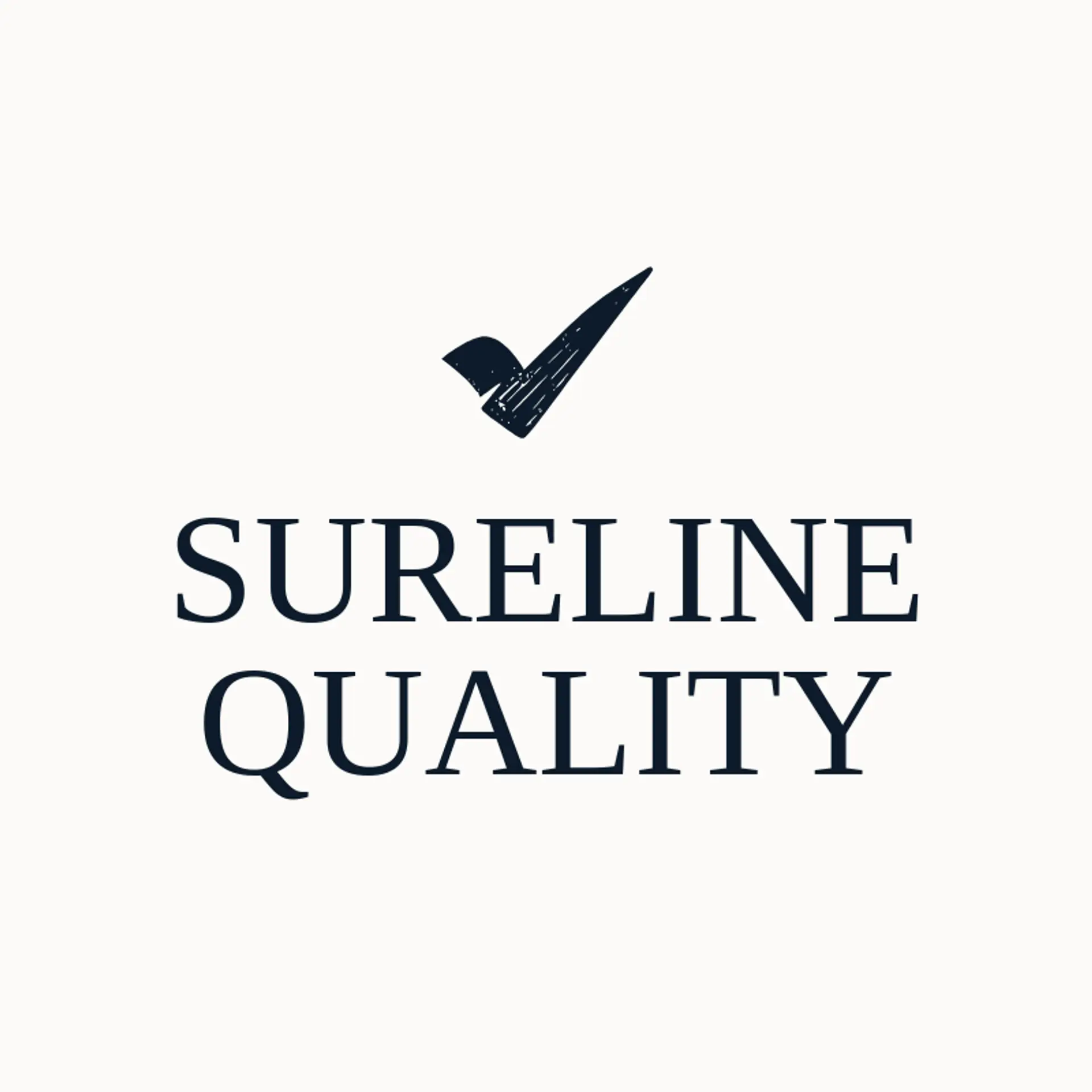 Sureline Quality logo for check mark