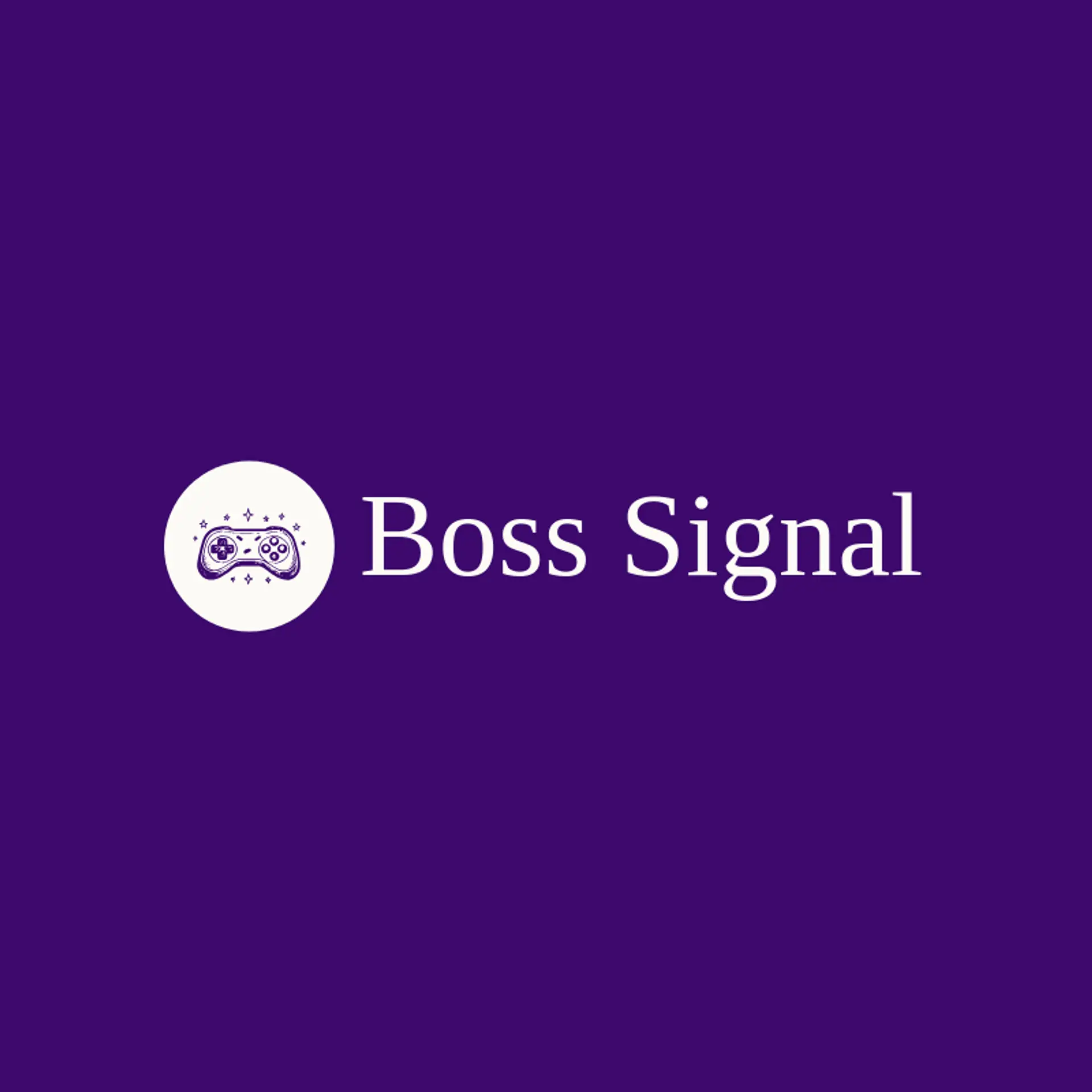 Boss Signal logo for controller