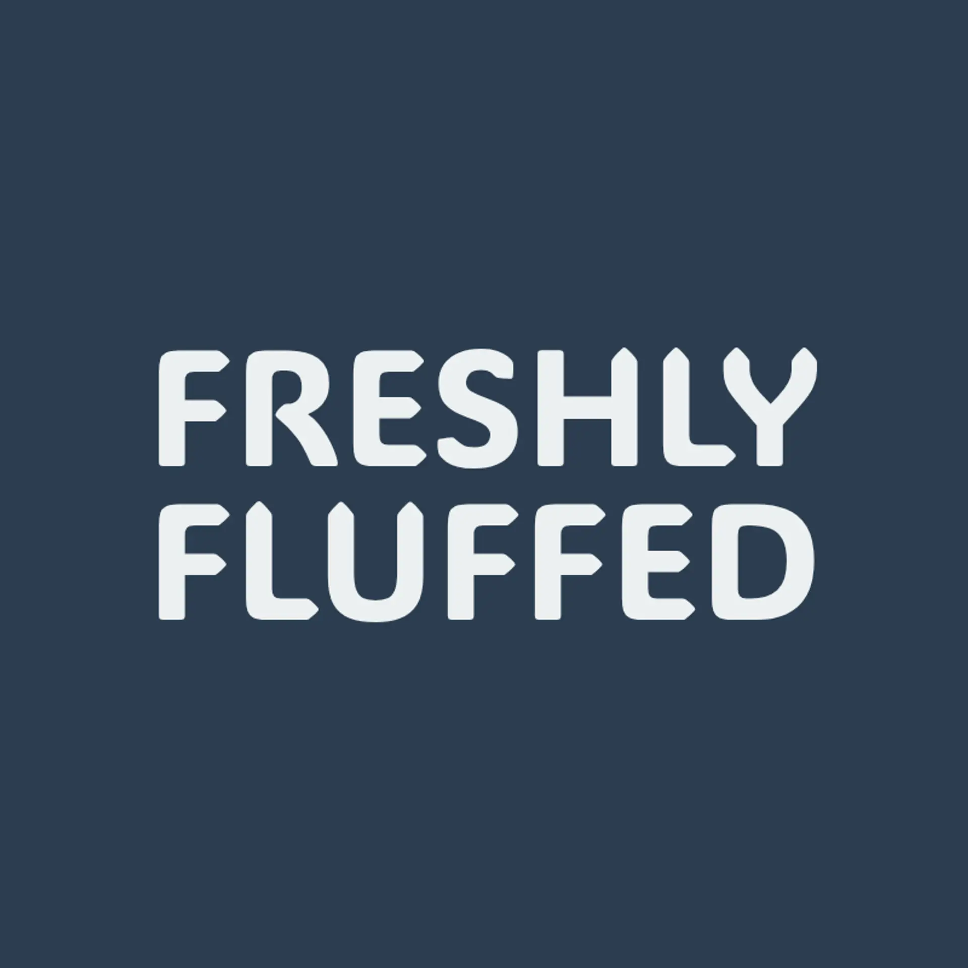 Freshly Fluffed logo for cleaning