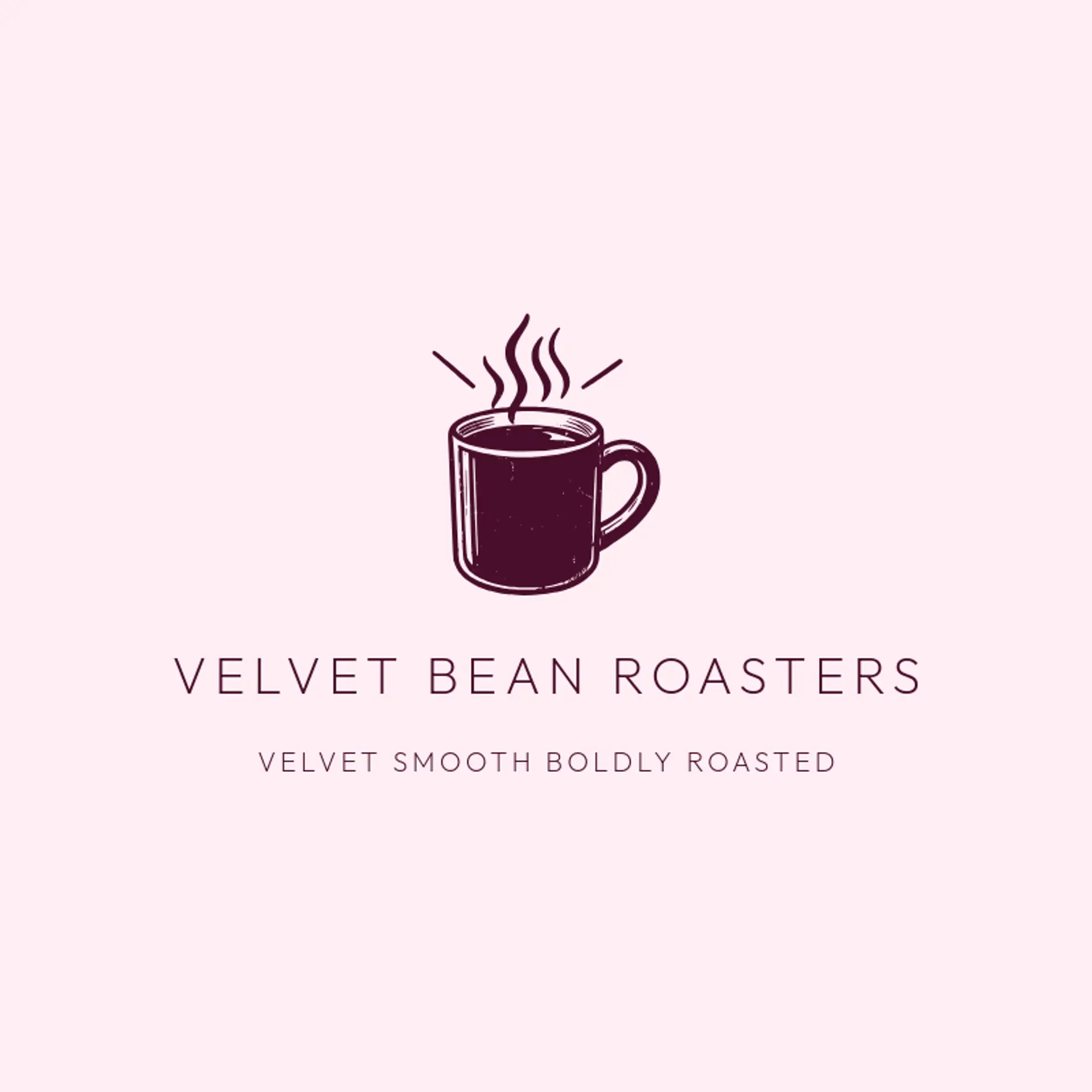 Velvet Bean Roasters logo for coffee