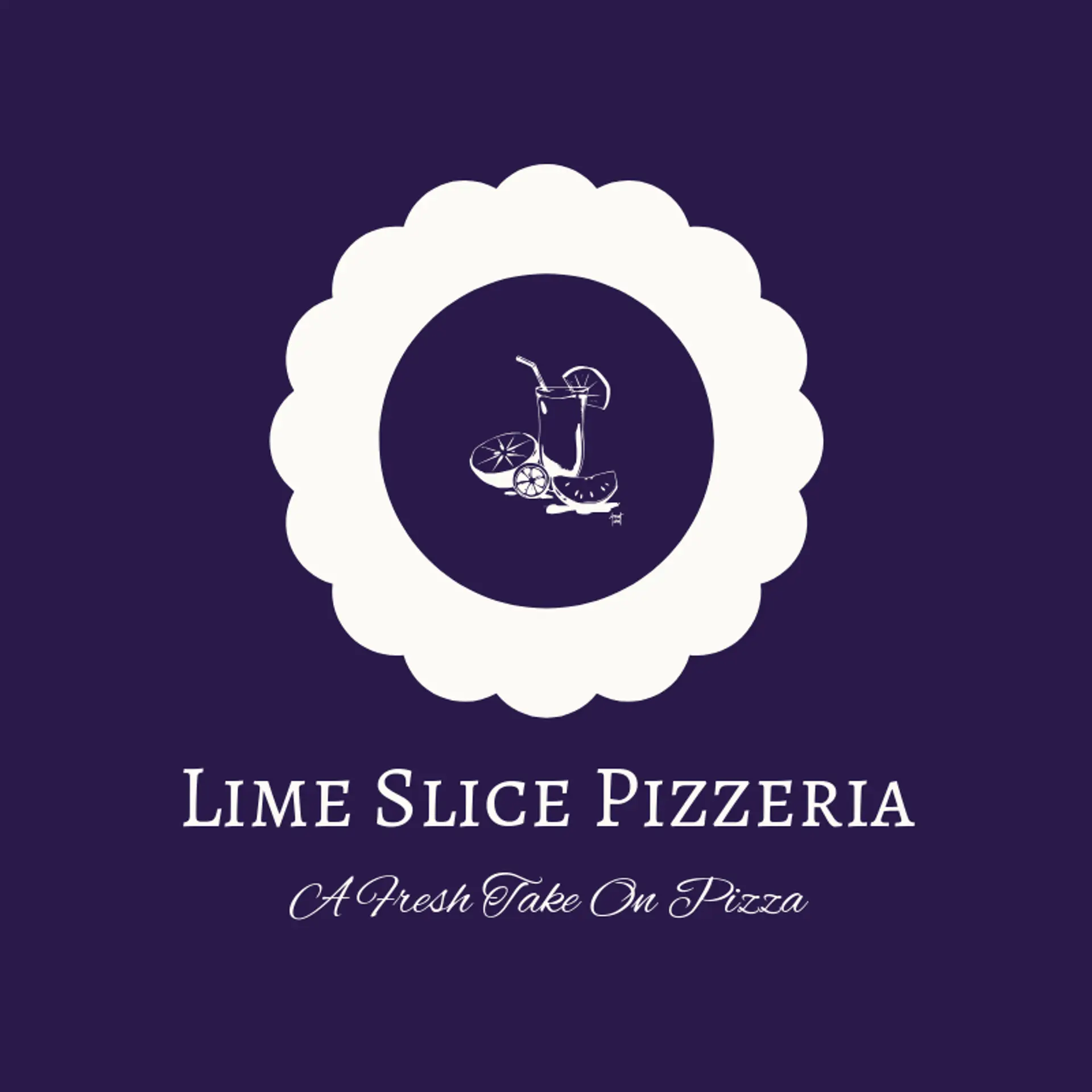 Lime Slice Pizzeria logo for Lime