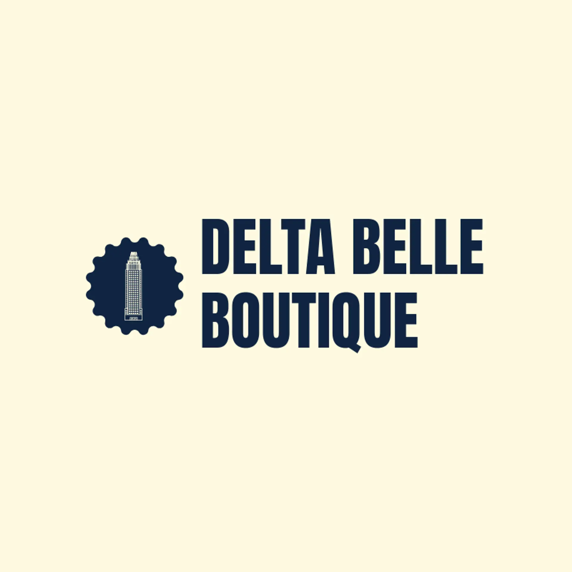 Delta Belle Boutique logo for southern