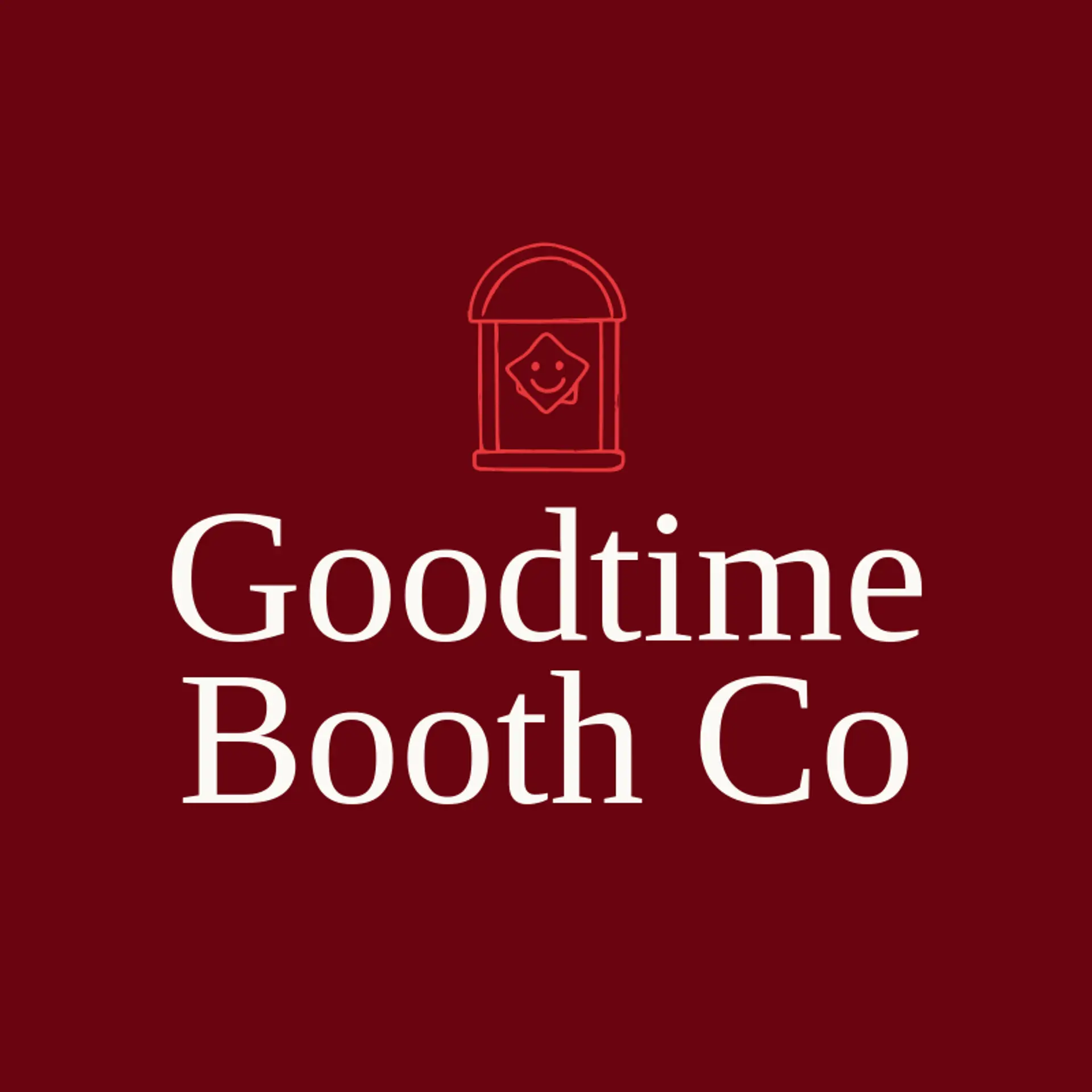 Goodtime Booth Co logo for photo booth