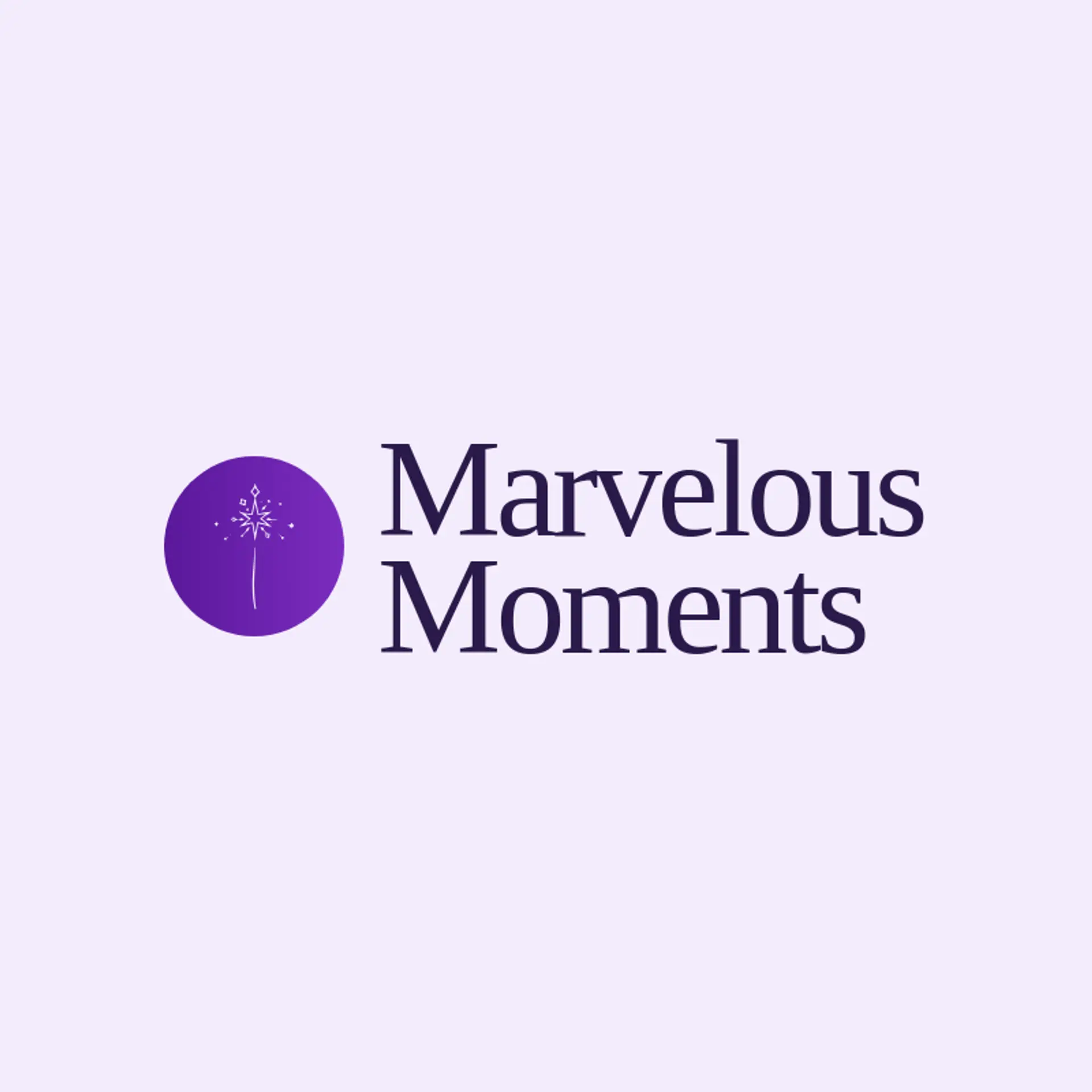 Marvelous Moments logo for magic
