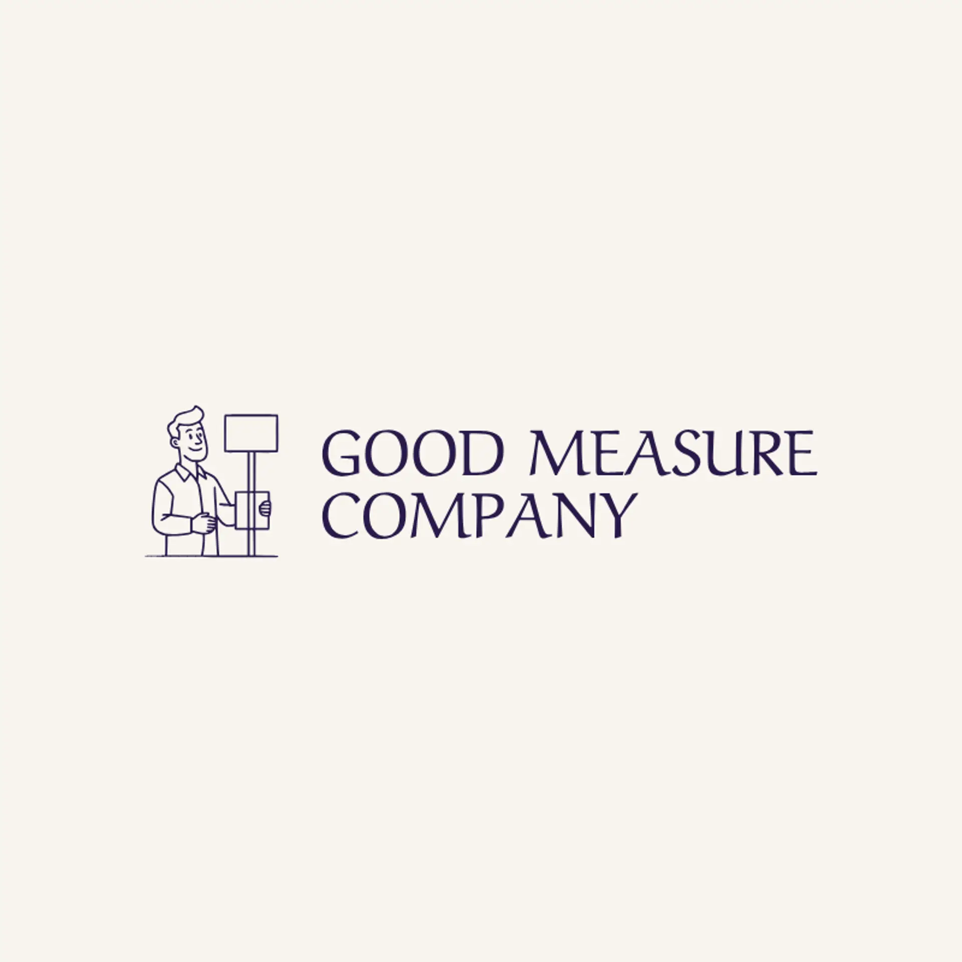 Good Measure Company logo for entrepreneur