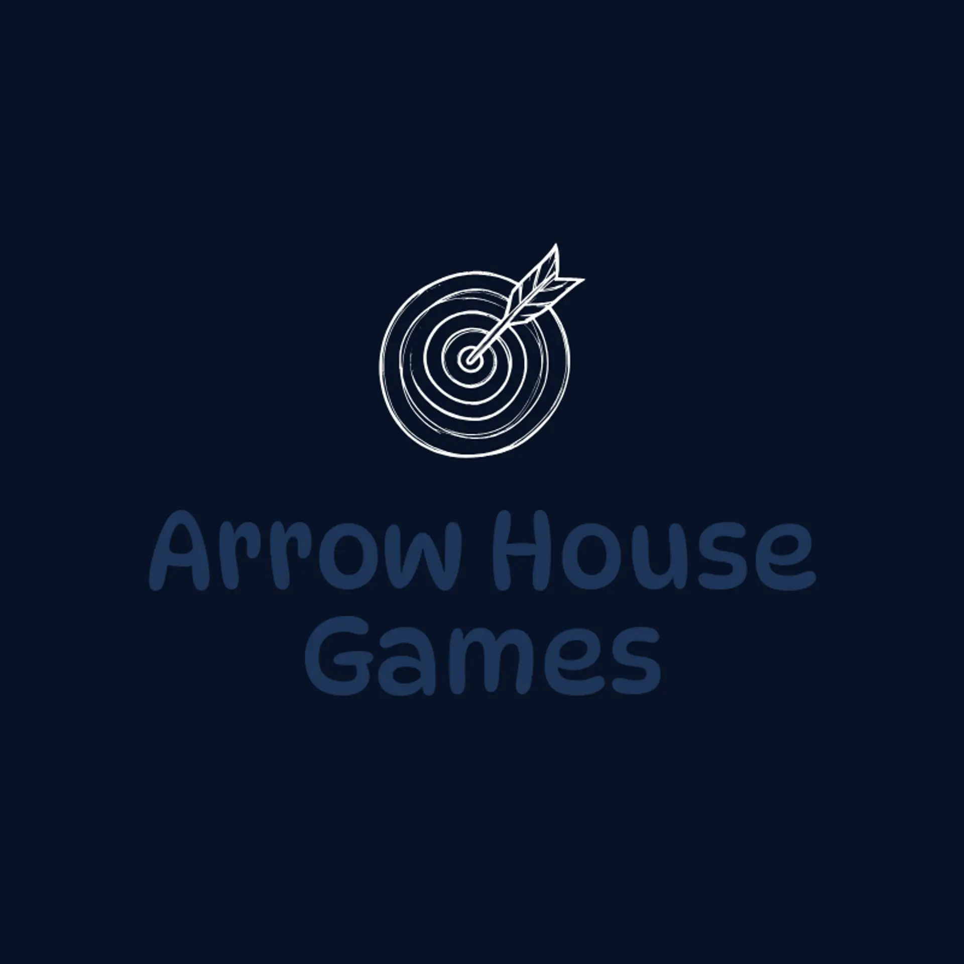 Arrow House Games logo for bullseye
