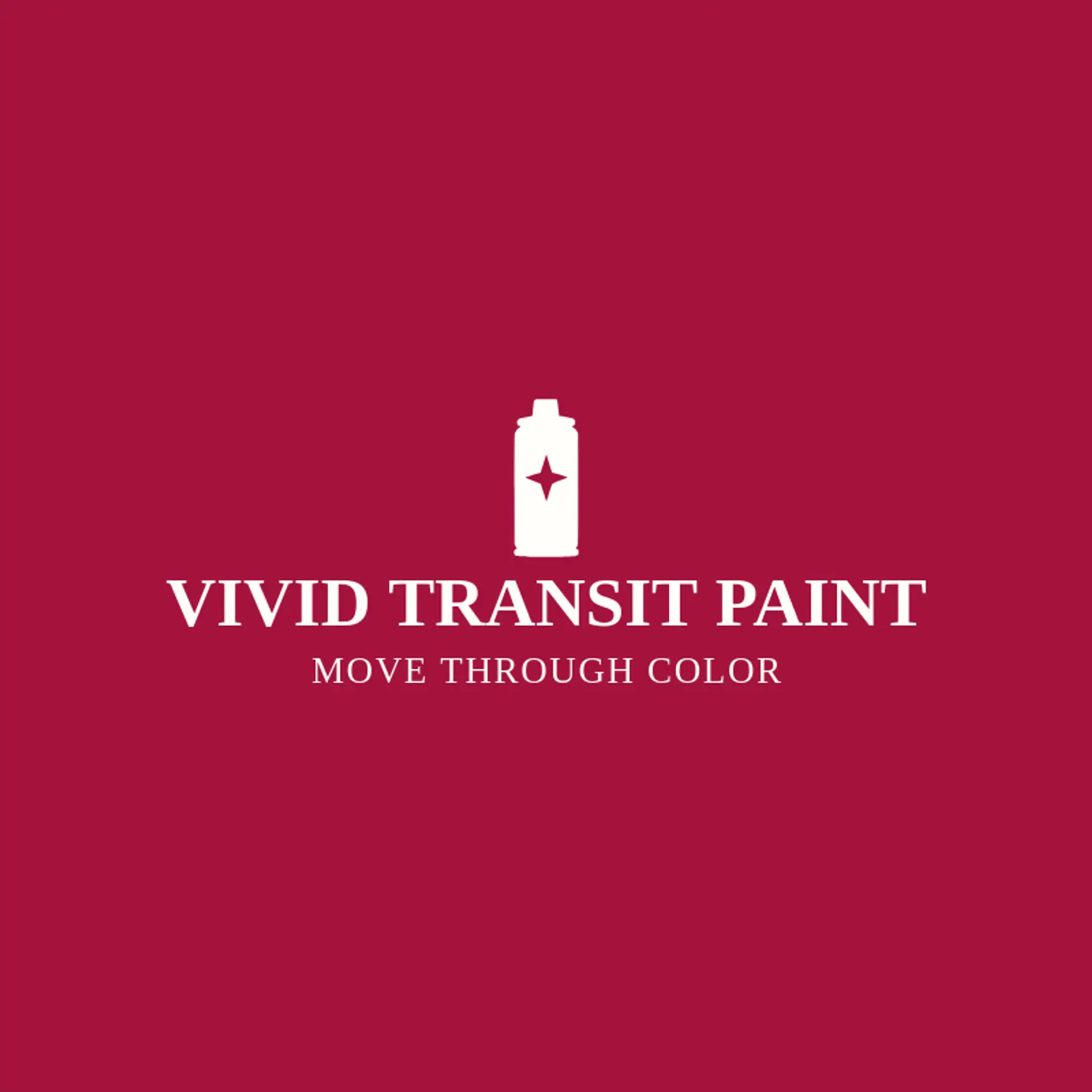 Vivid Transit Paint logo for spray paint