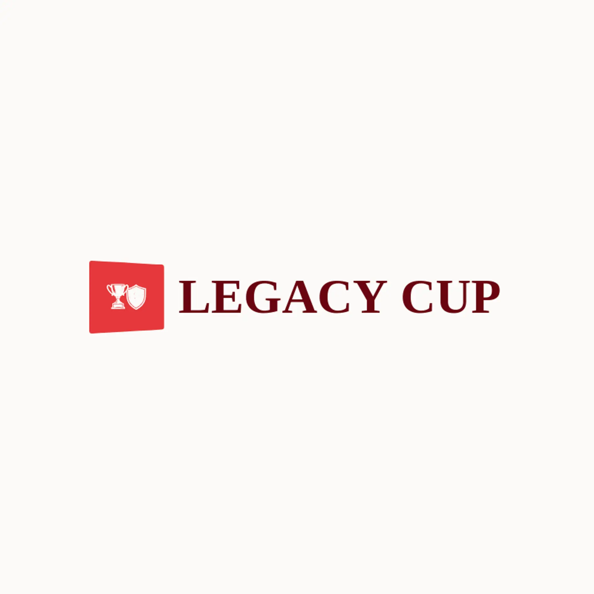Legacy Cup logo for trophy