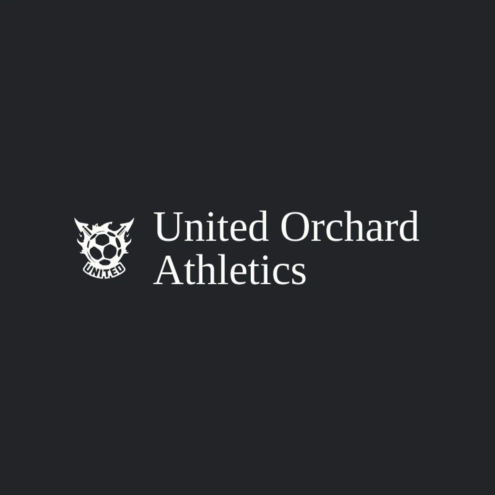 United Orchard Athletics logo for united