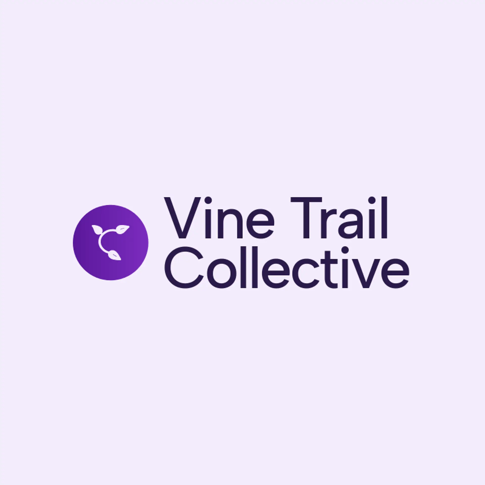 Vine Trail Collective logo for leaf