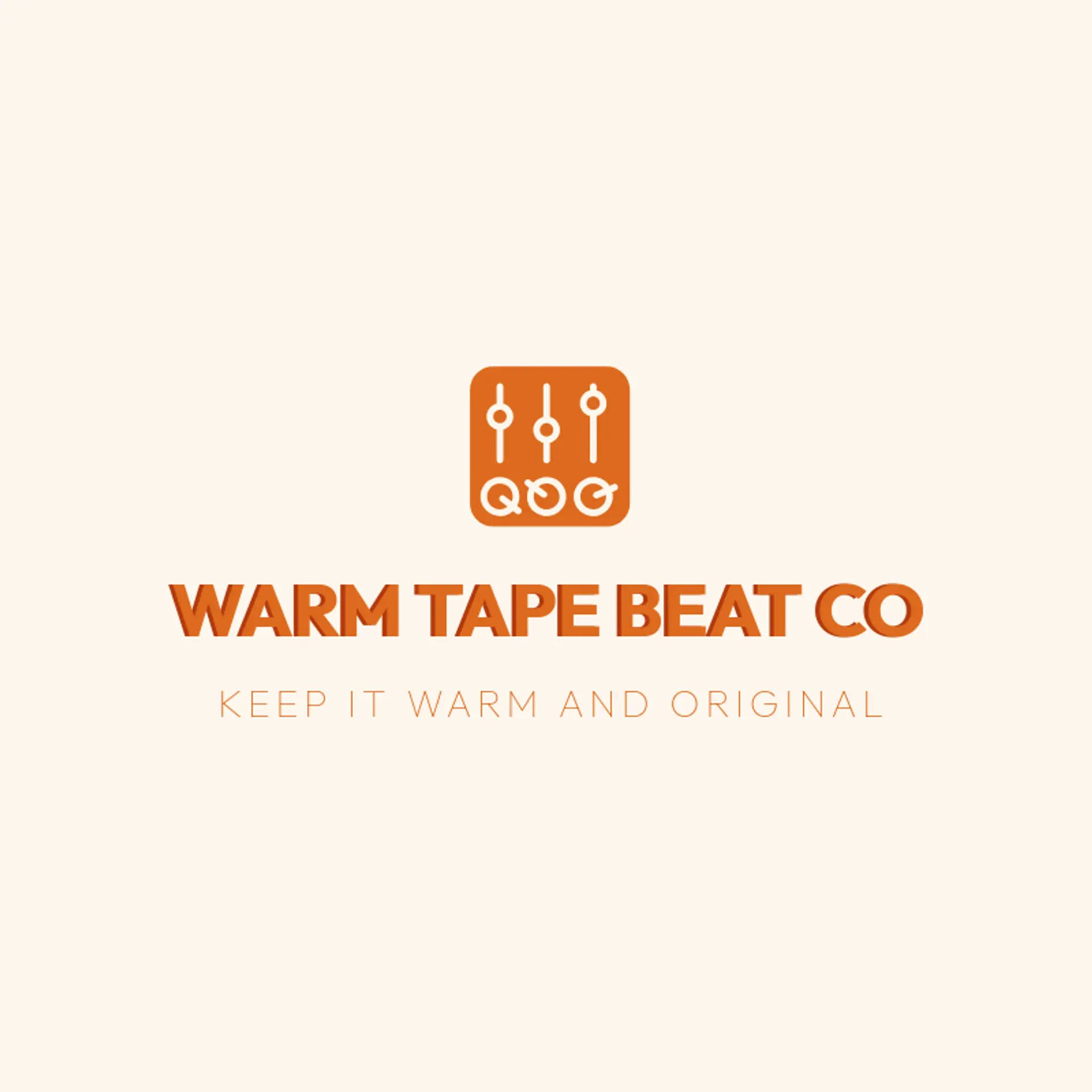 Warm Tape Beat Co logo for beat