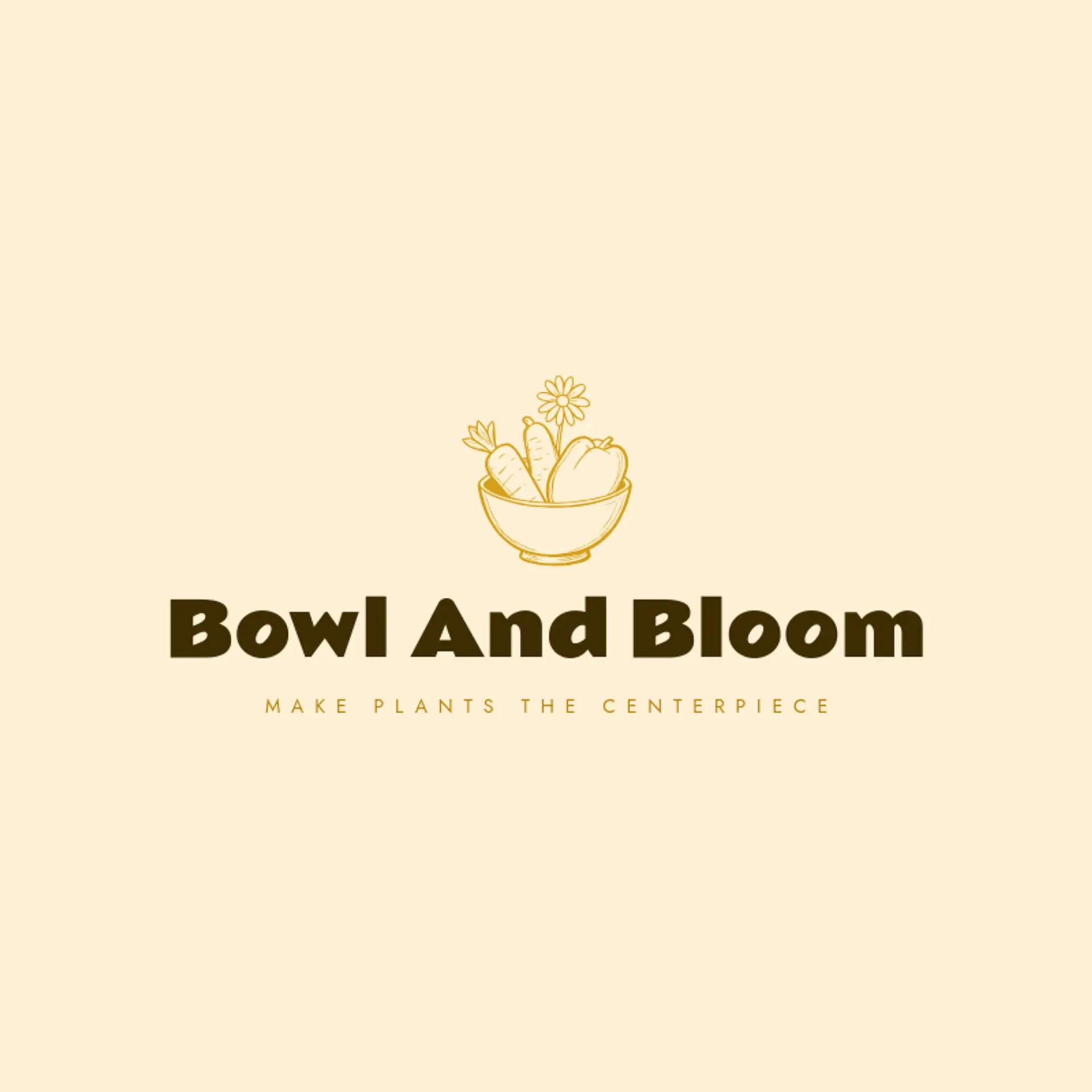 Bowl And Bloom logo for vegan