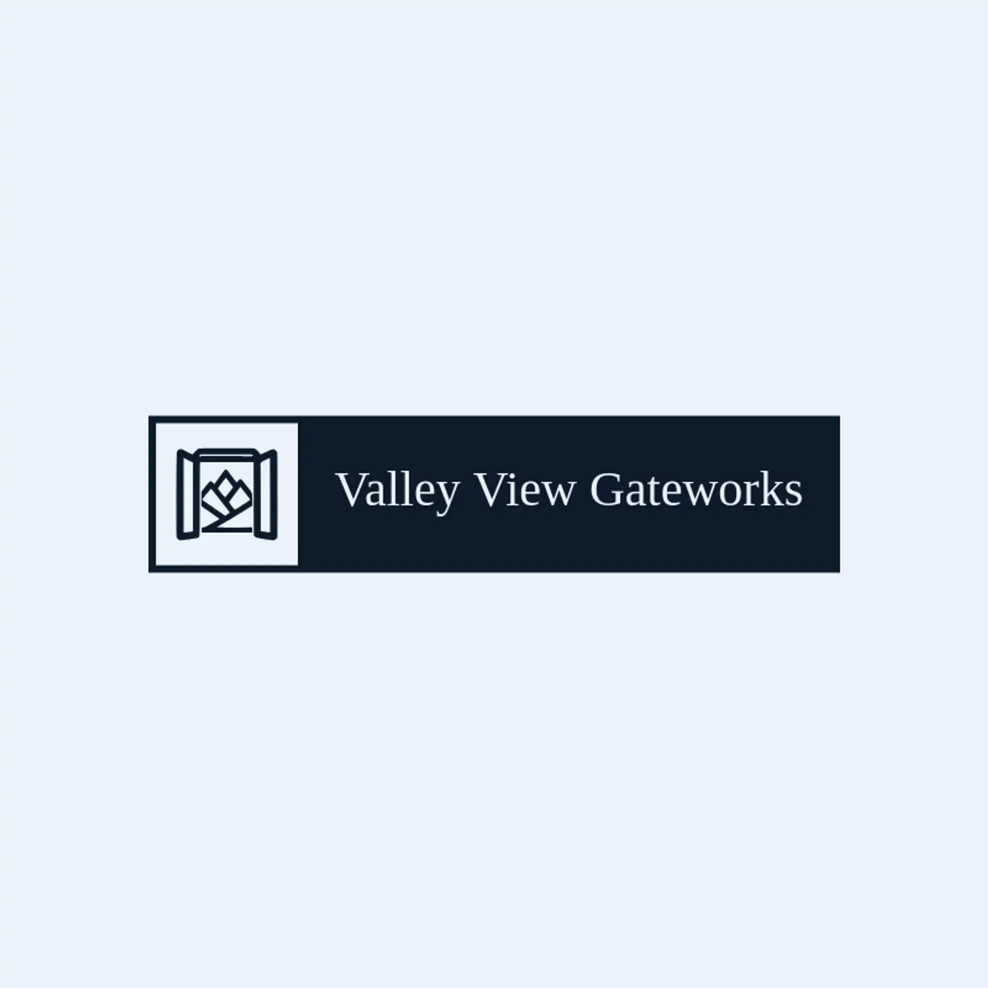 Valley View Gateworks logo for gate
