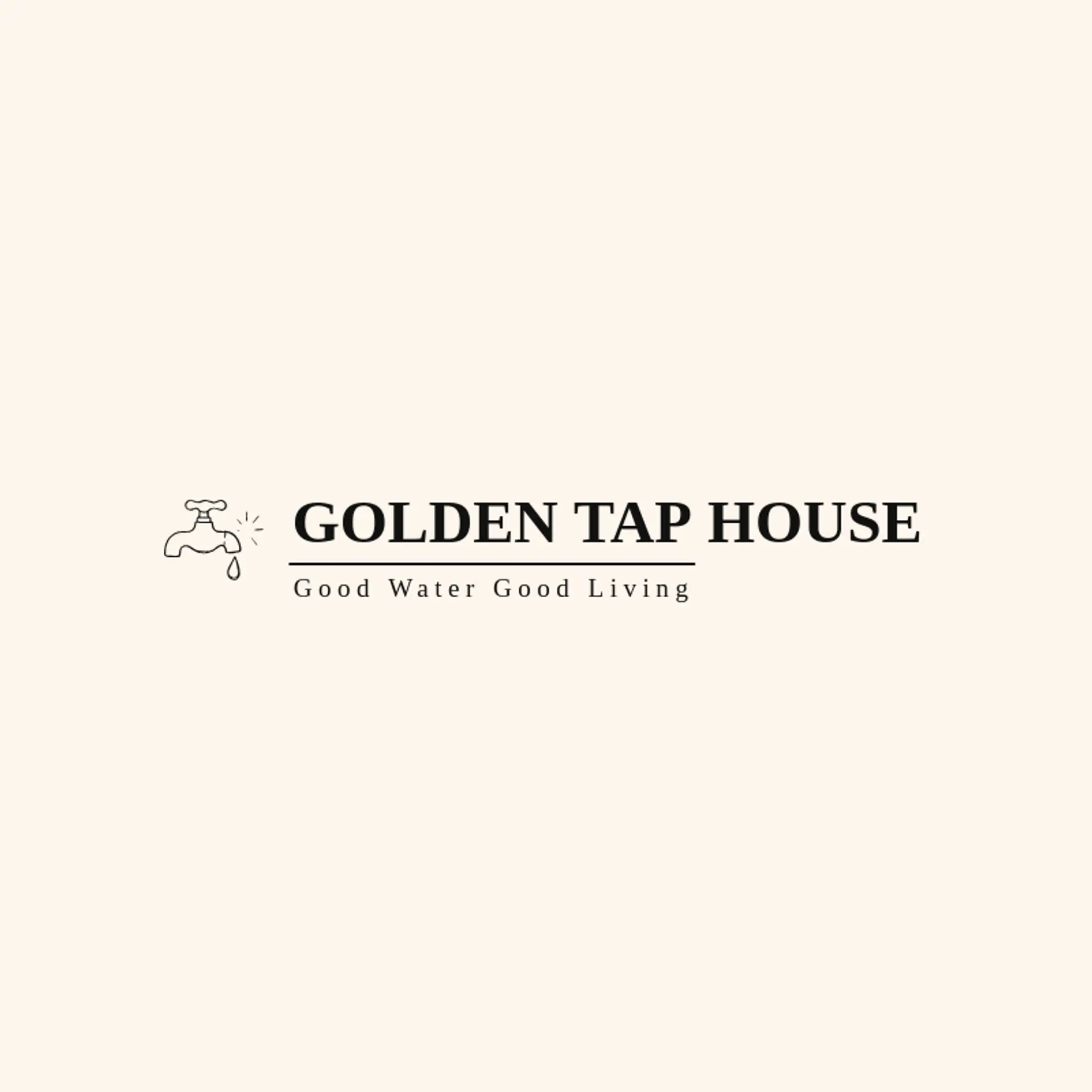 Golden Tap House logo for drip