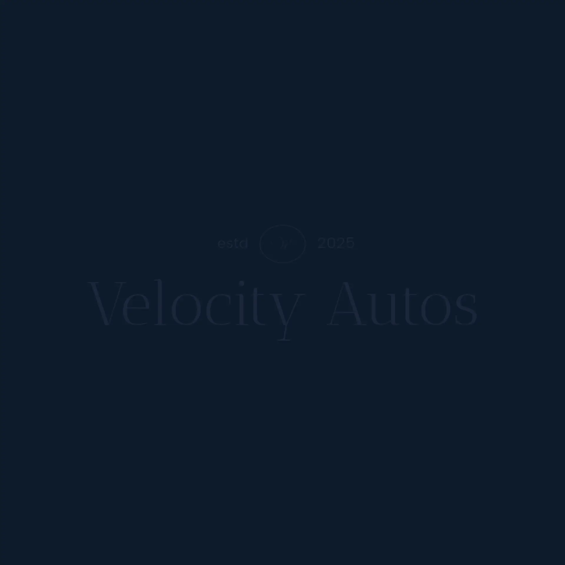 VeloCity Autos logo for automotive