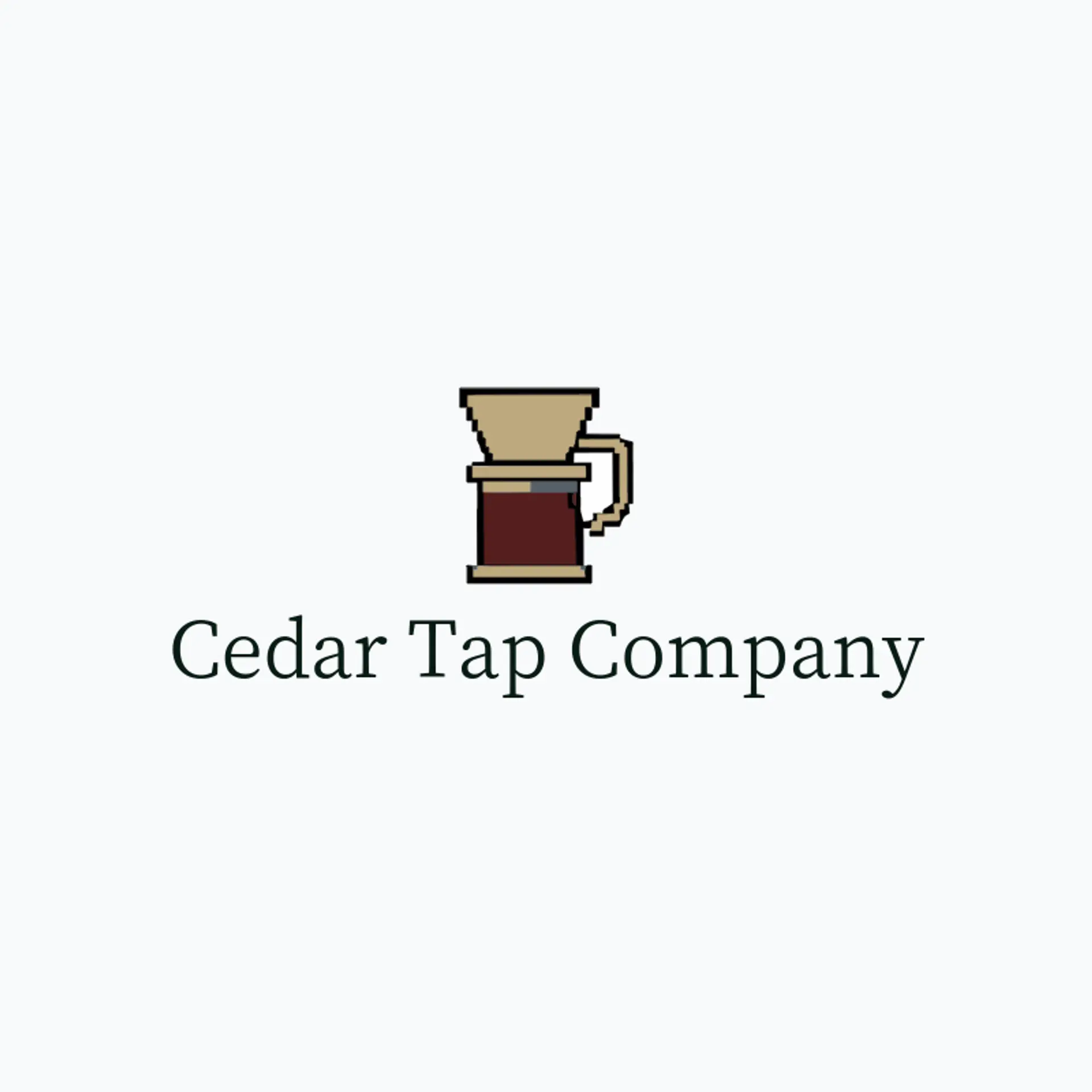 Cedar Tap Company logo for brewer