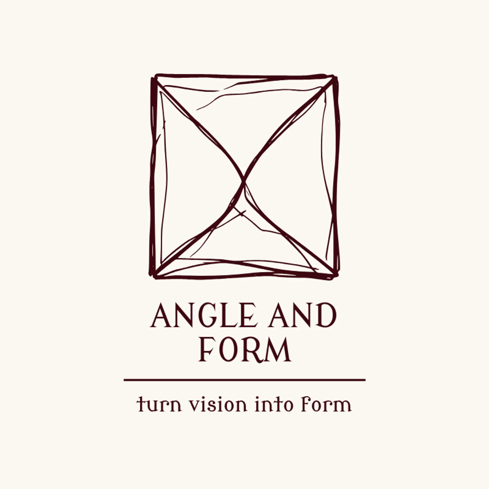 Angle And Form logo for frame