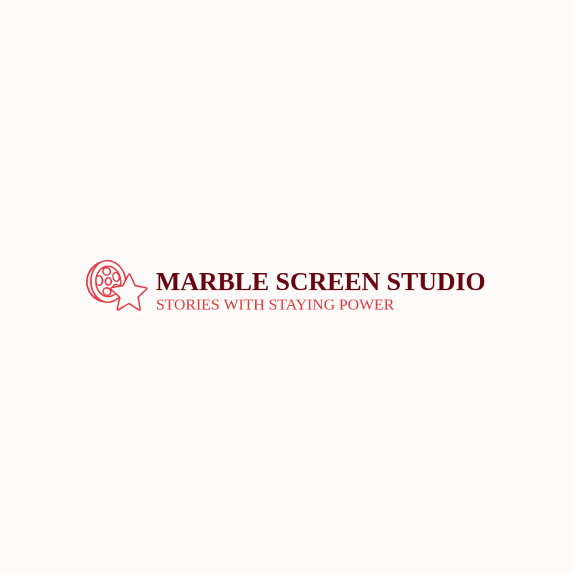 Marble Screen Studio logo for streaming