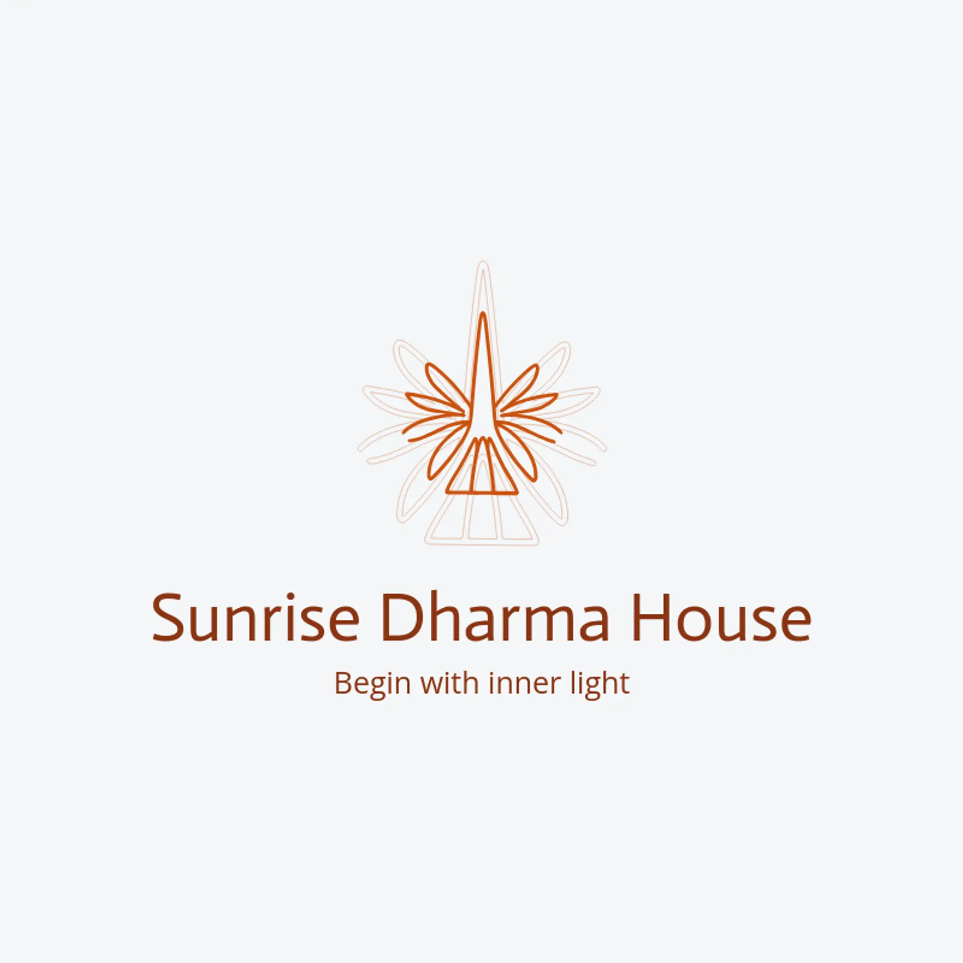 Sunrise Dharma House logo for jainism