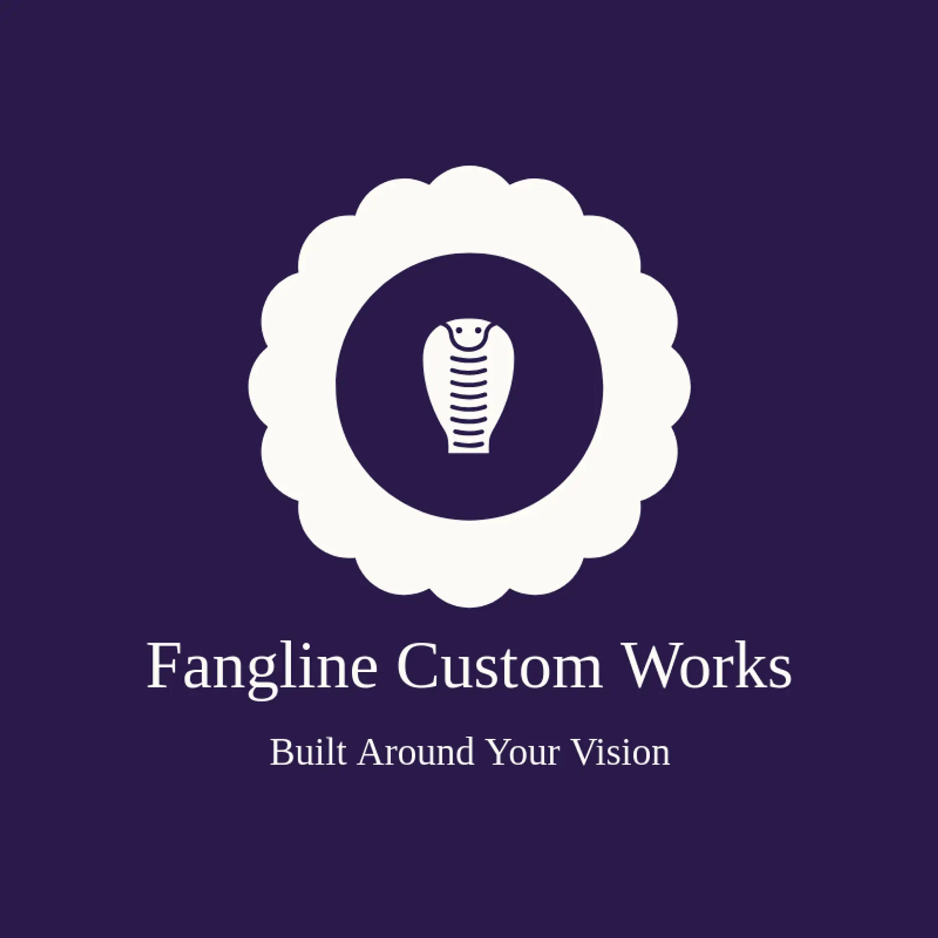 Fangline Custom Works logo for cobra