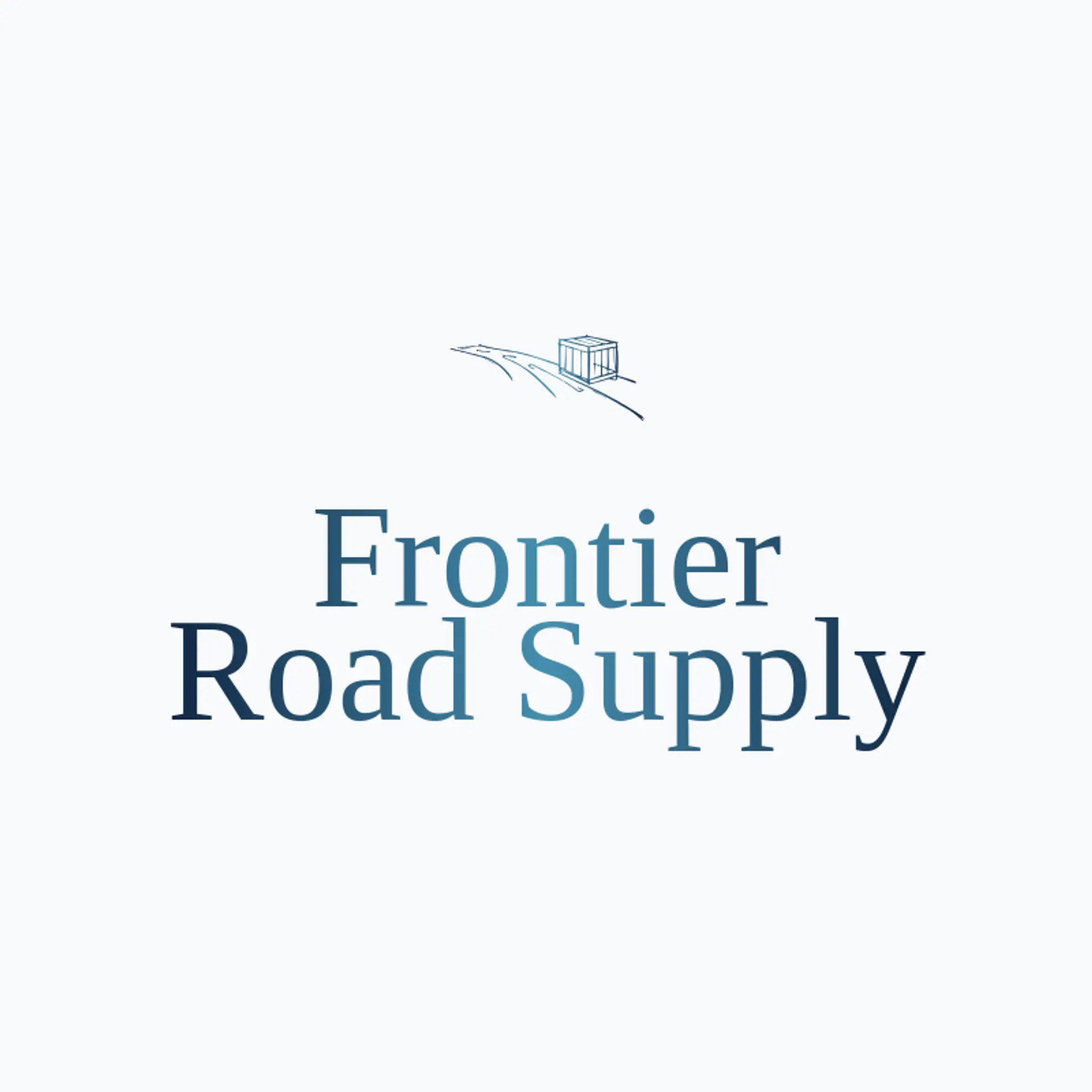 Frontier Road Supply logo for highway