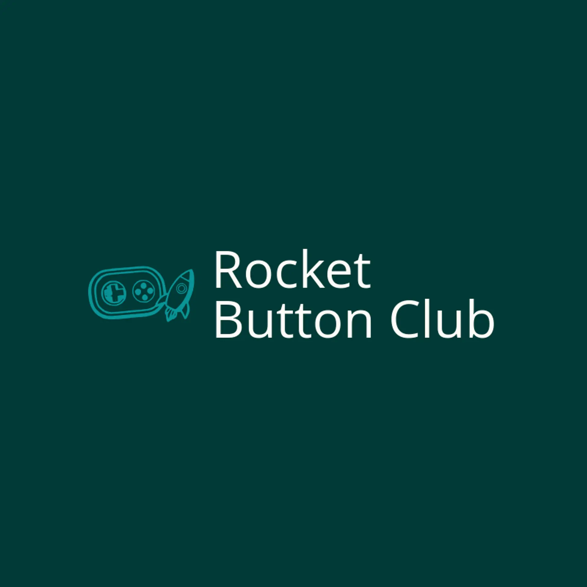 Rocket Button Club logo for nintendo