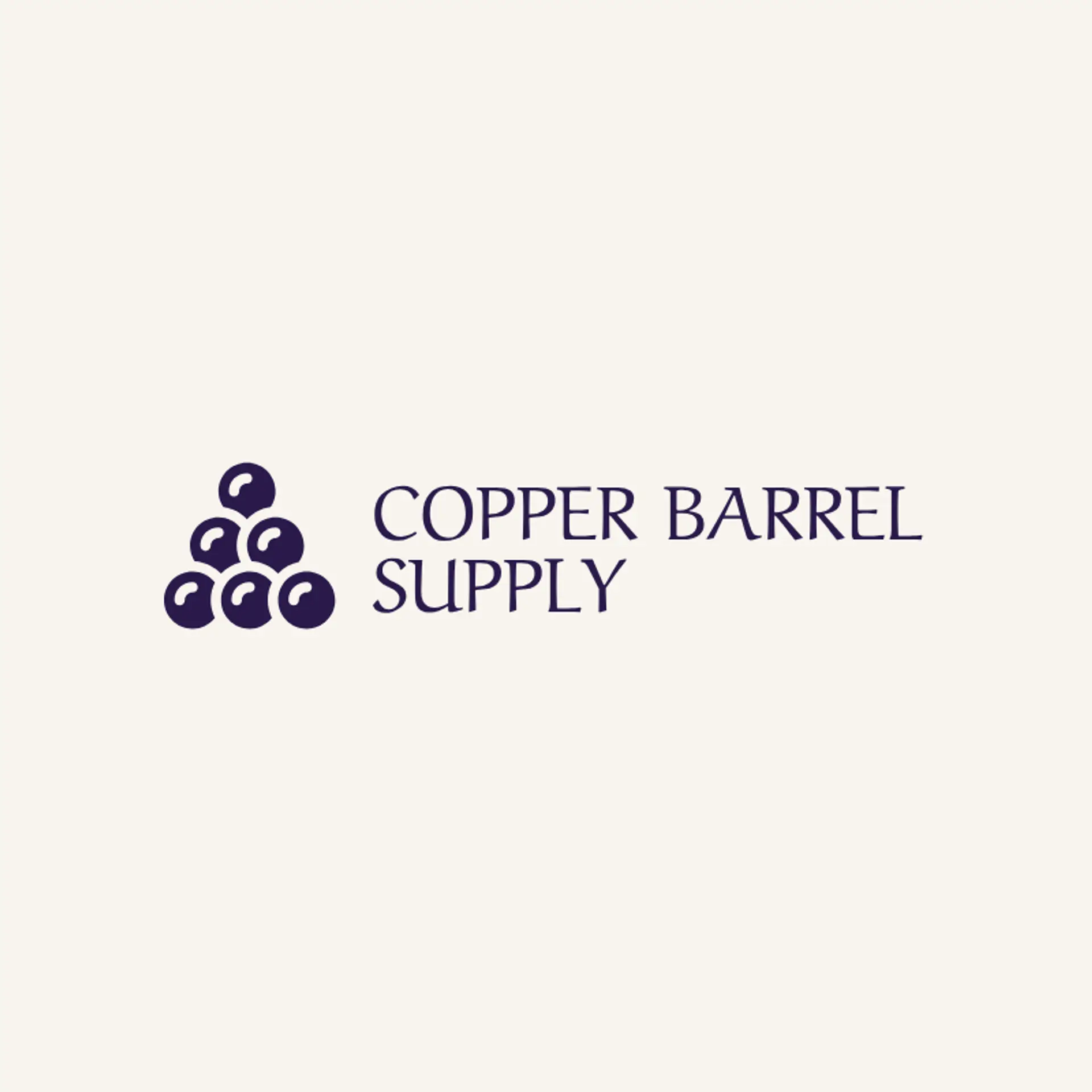 Copper Barrel Supply logo for cannon
