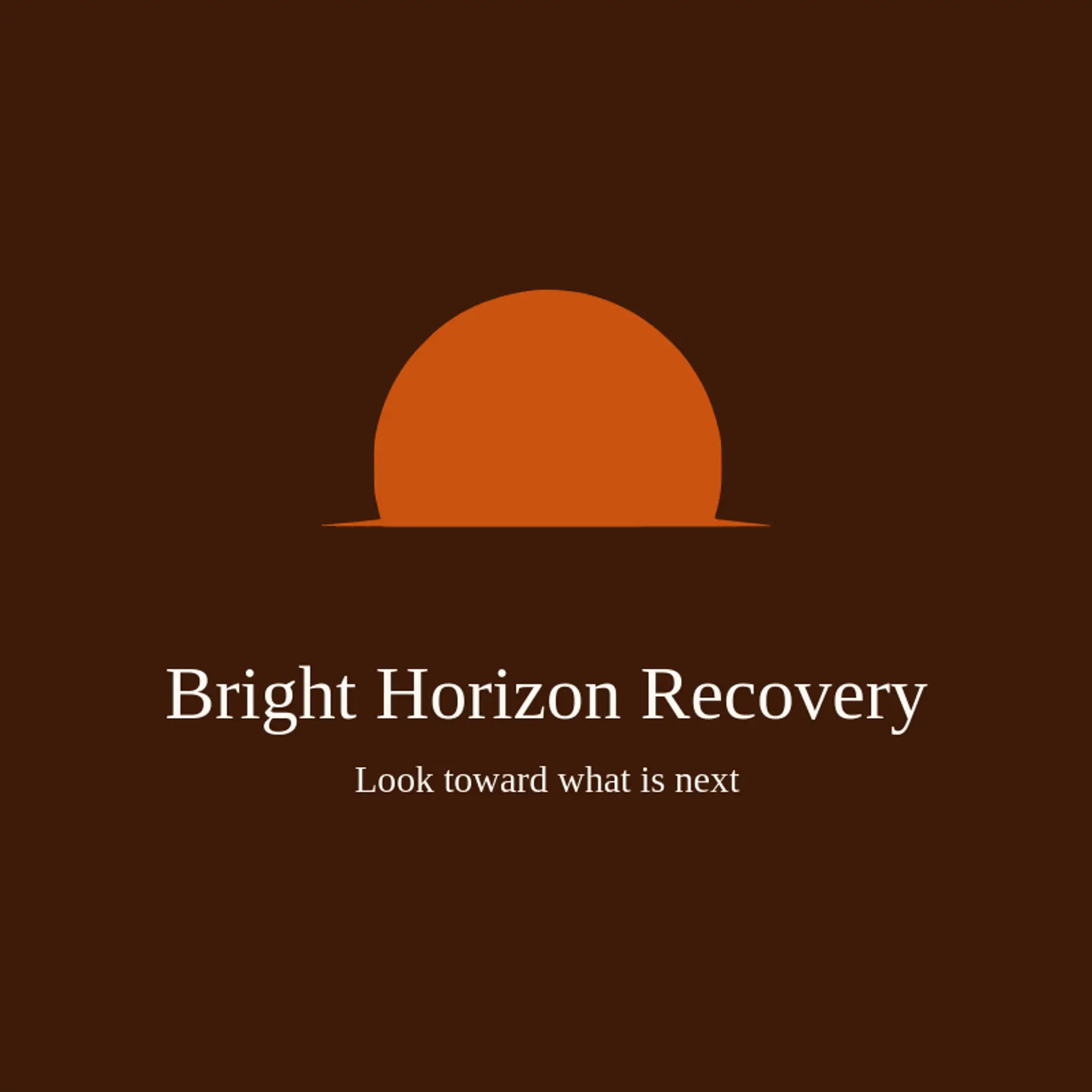 Bright Horizon Recovery logo for recovery