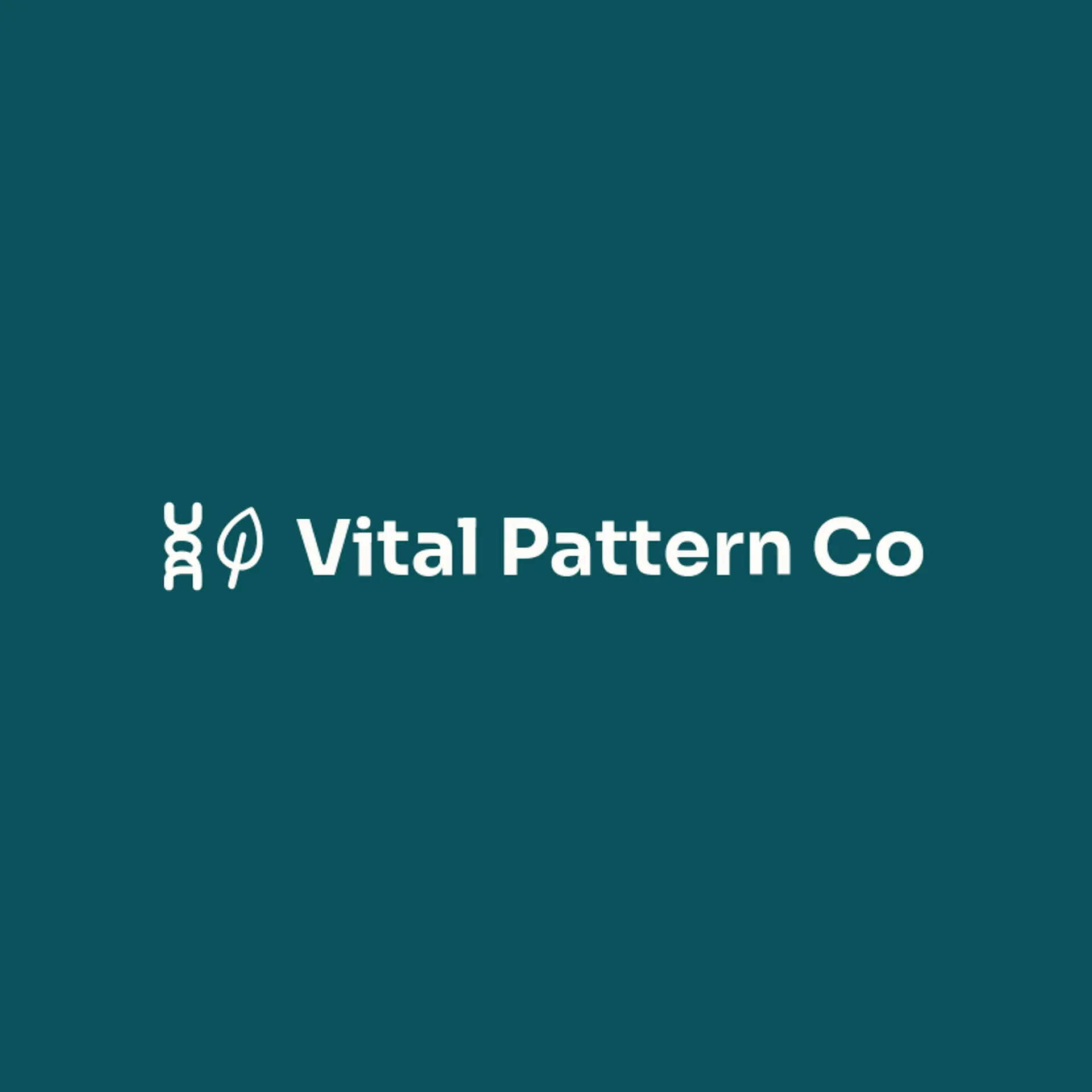 Vital Pattern Co logo for biology