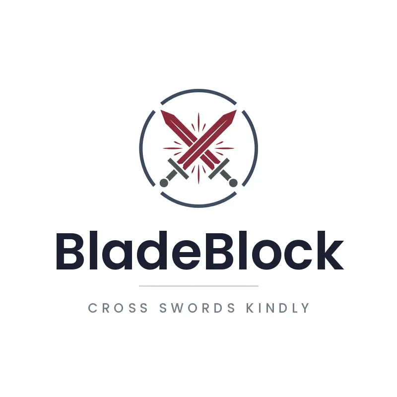 Clashing swords emblem for a Roblox combat game