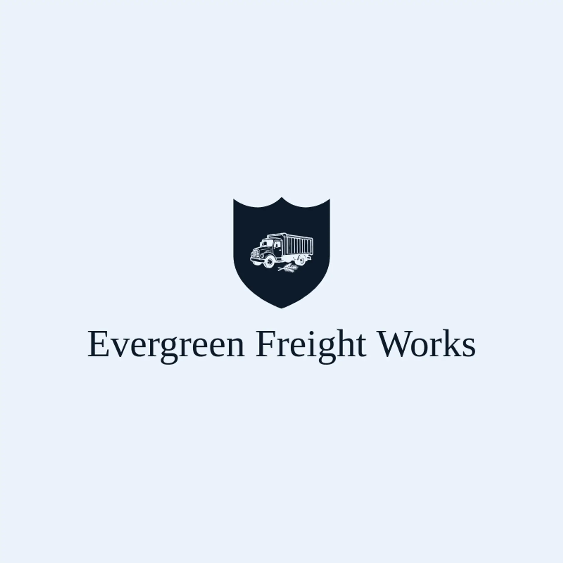 Evergreen Freight Works logo for cargo