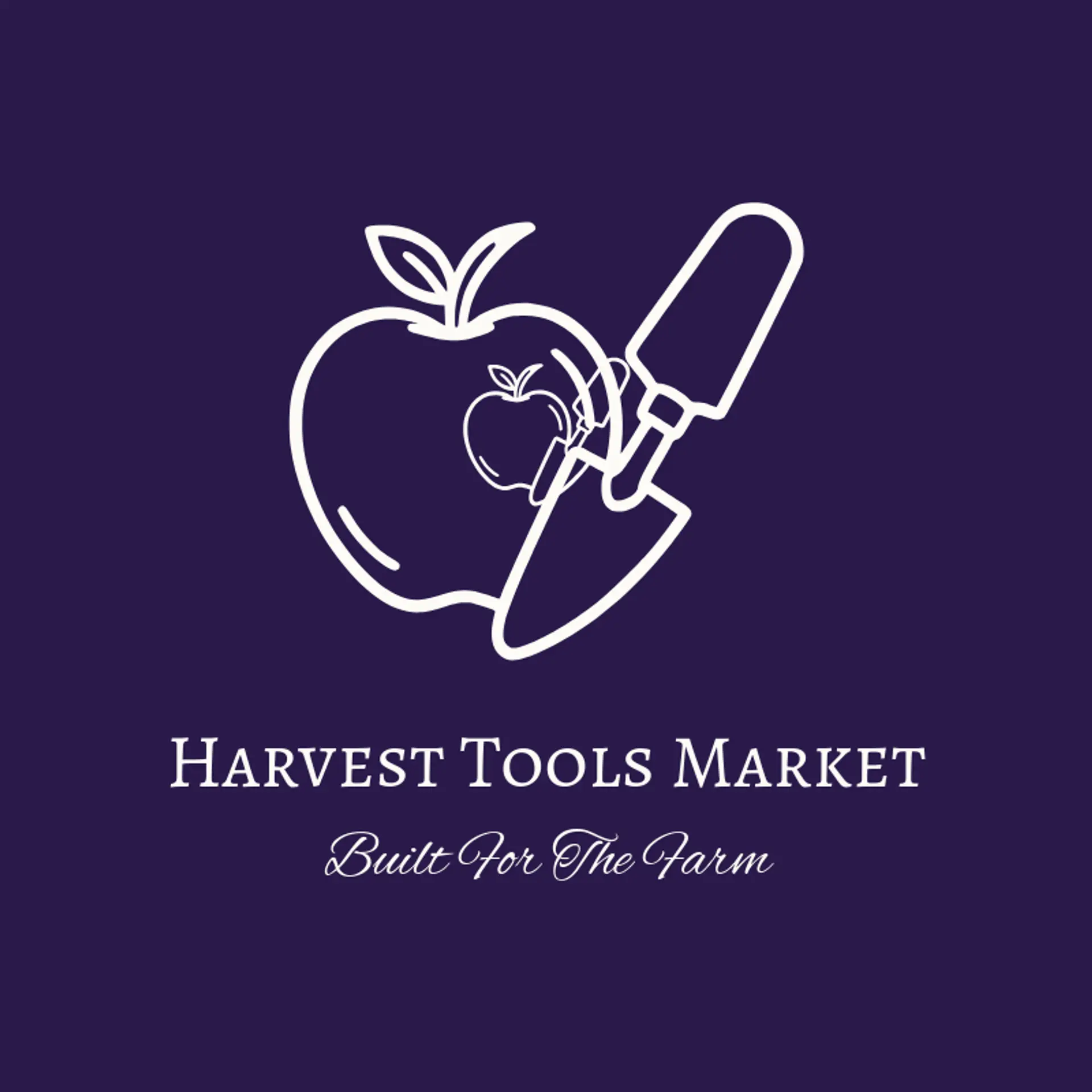 Harvest Tools Market logo for apple