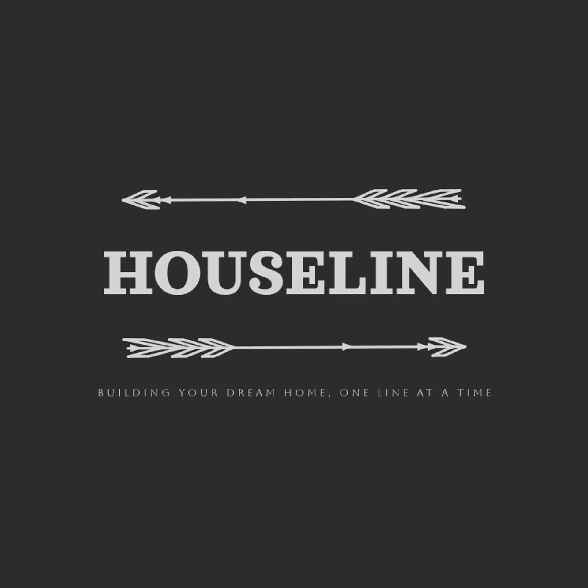 HouseLine logo for construction house