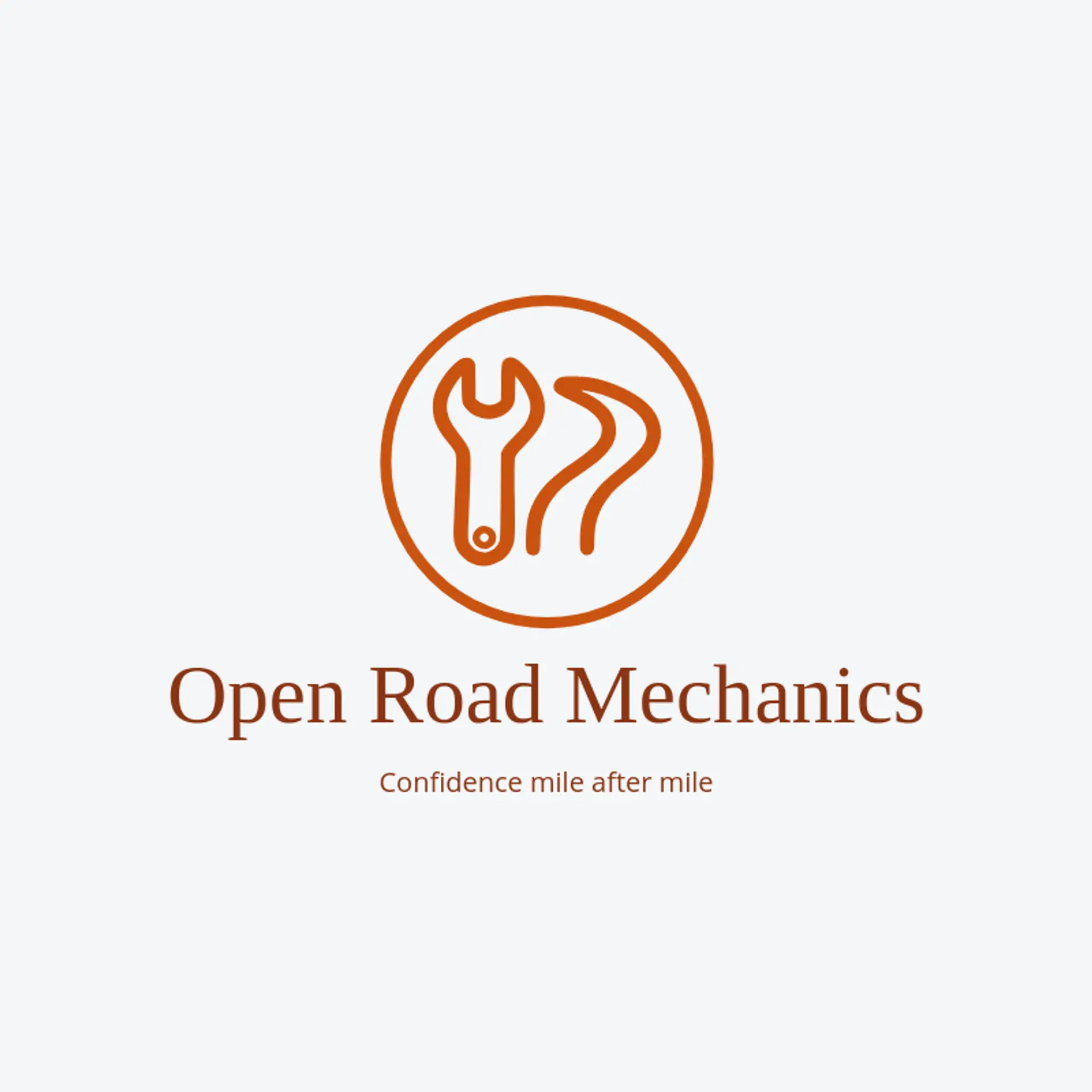 Open Road Mechanics logo for car repair
