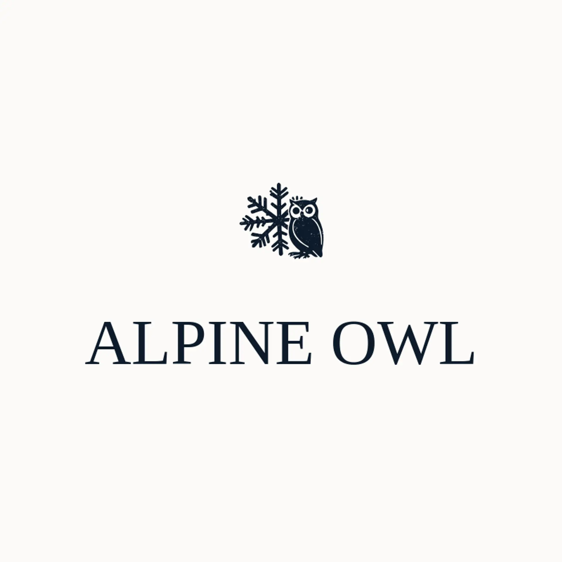 Alpine Owl logo for snow