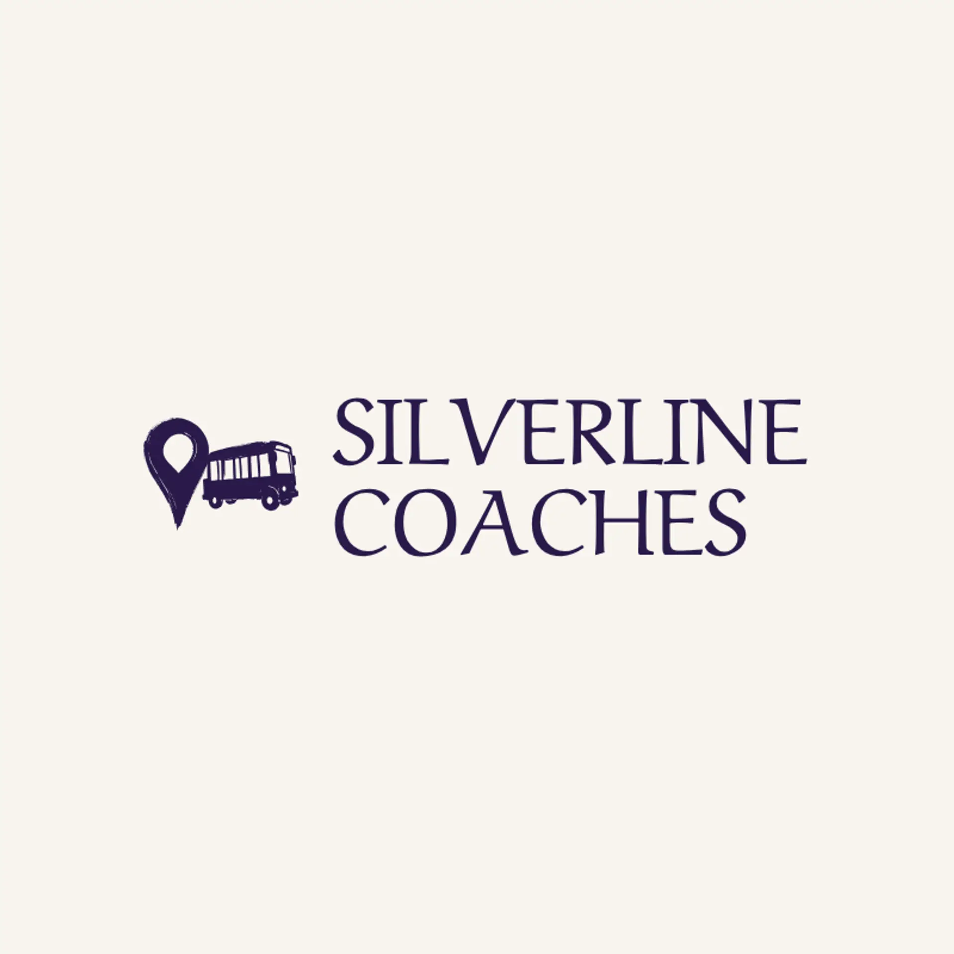 Silverline Coaches logo for bus