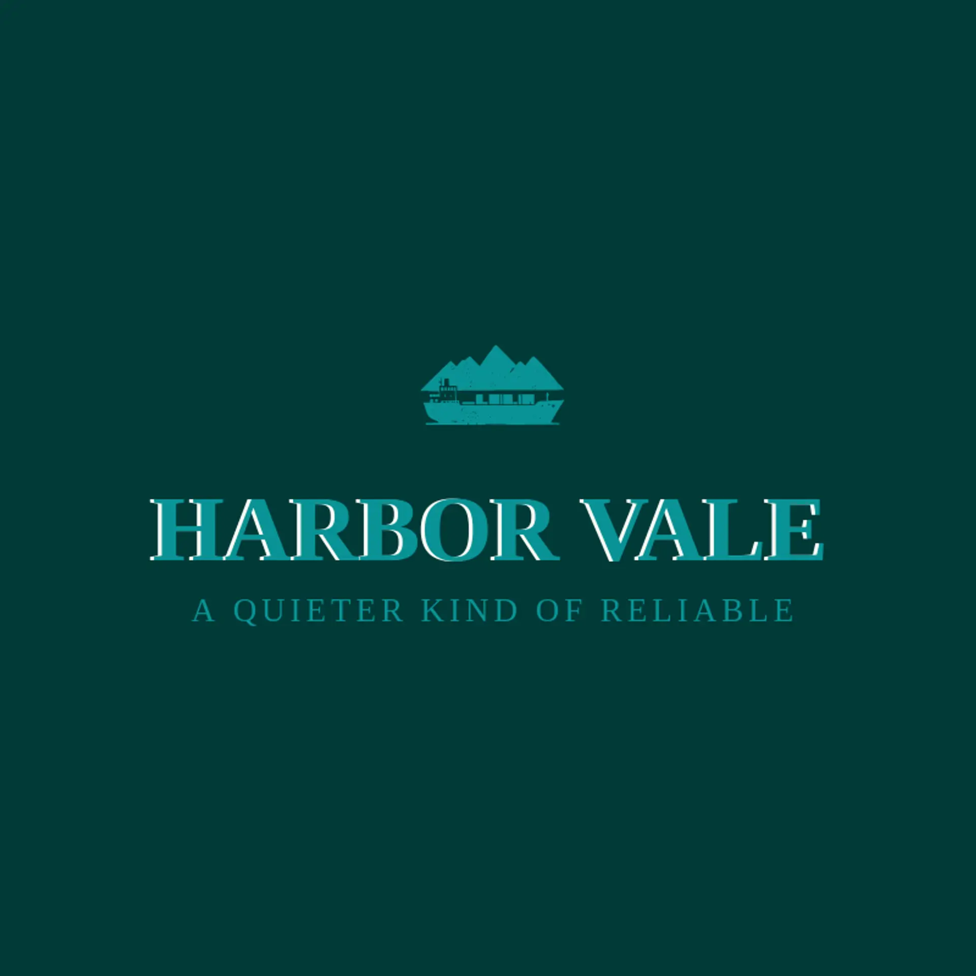 Harbor Vale logo for shipping
