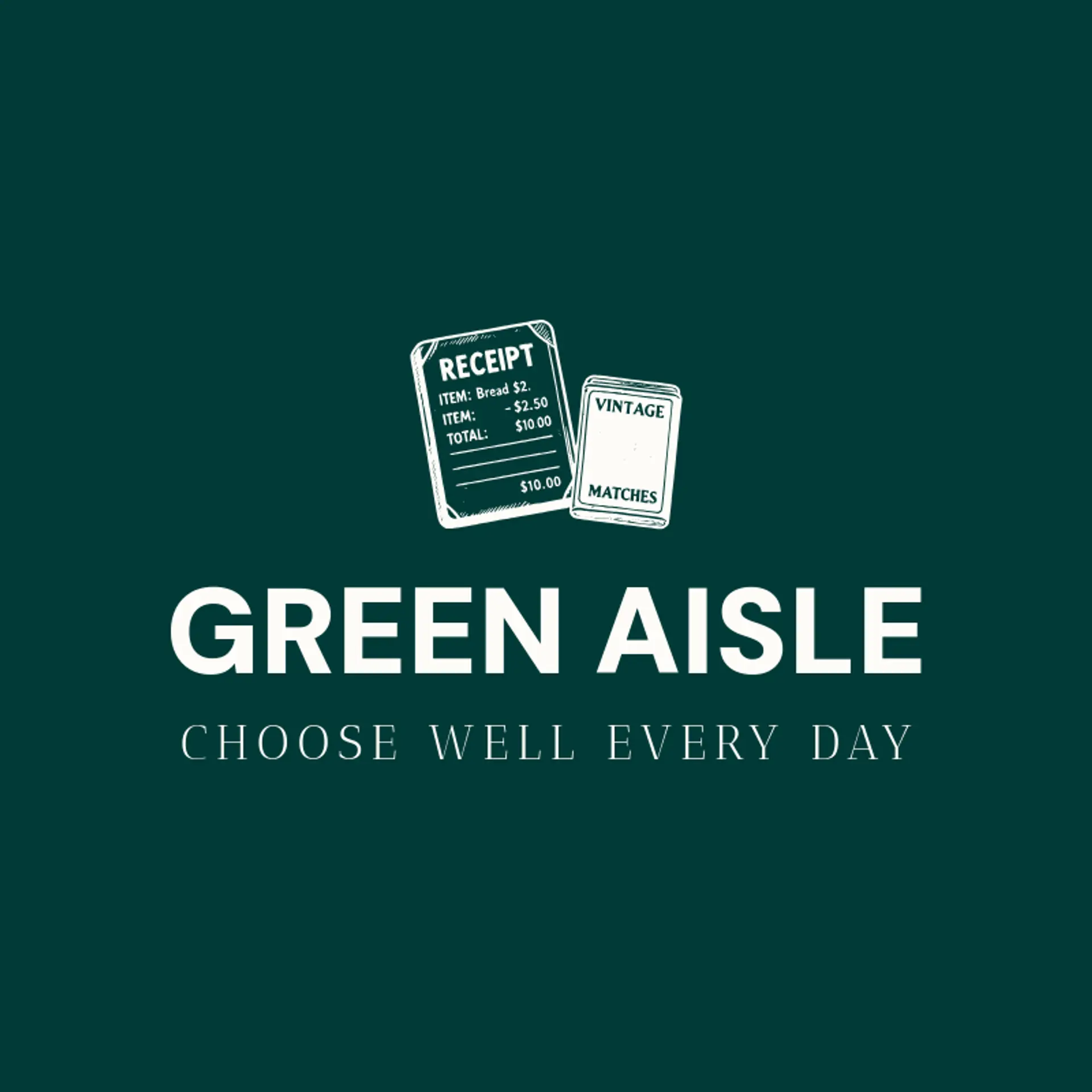 Green Aisle logo for shopping