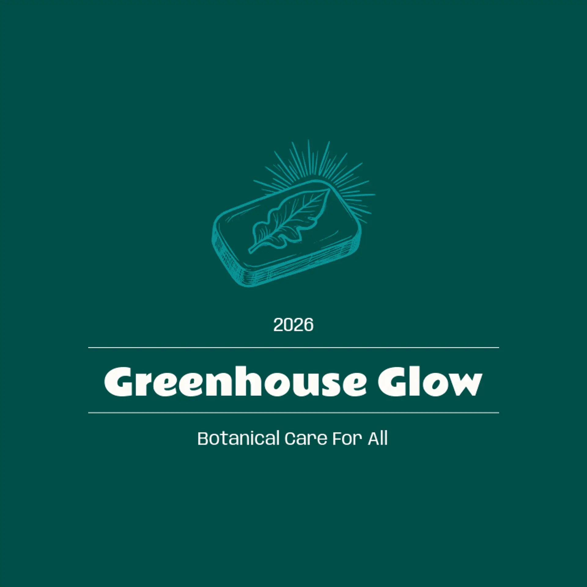 Greenhouse Glow logo for soap